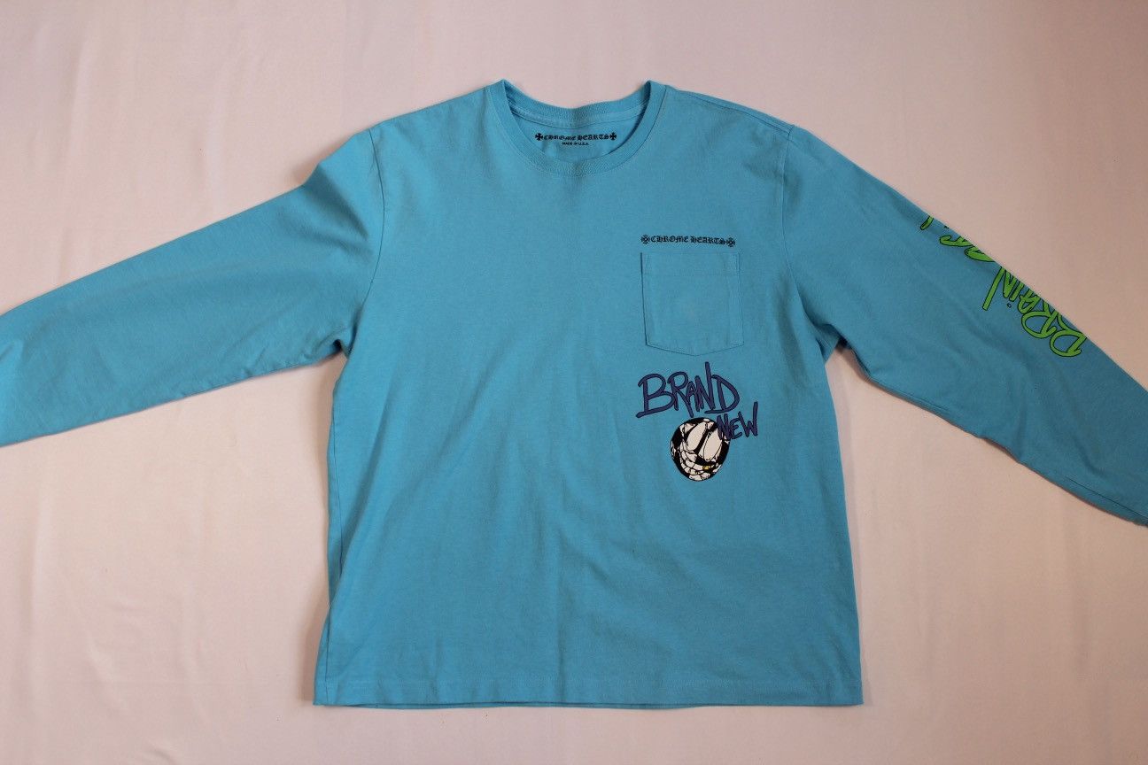 Chrome Hearts Chrome Hearts Matty Boy 'Brain New' Long Sleeve Size US L / EU 52-54 / 3 - 3 Thumbnail