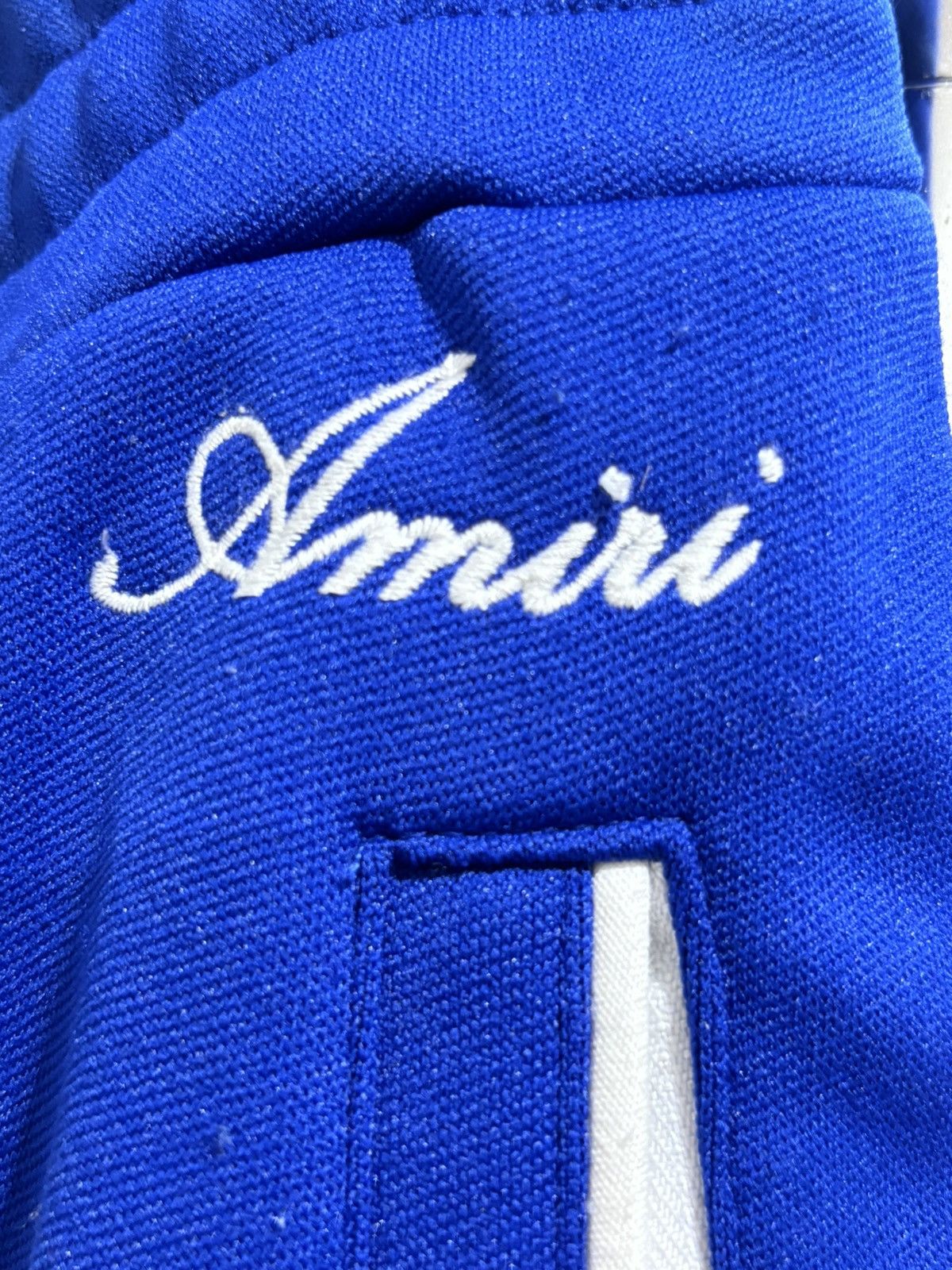 Amiri Amiri Western Blue Track Pant Size US 36 / EU 52 - 4 Thumbnail