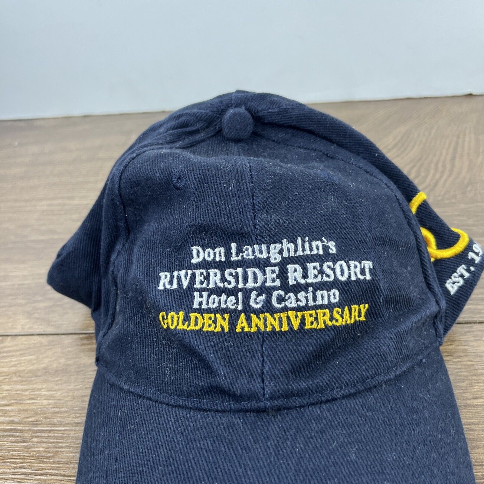 Other Don Laughlins Riverside Resort Hat Blue Hat Adjustable Blue Size ONE SIZE - 8 Thumbnail