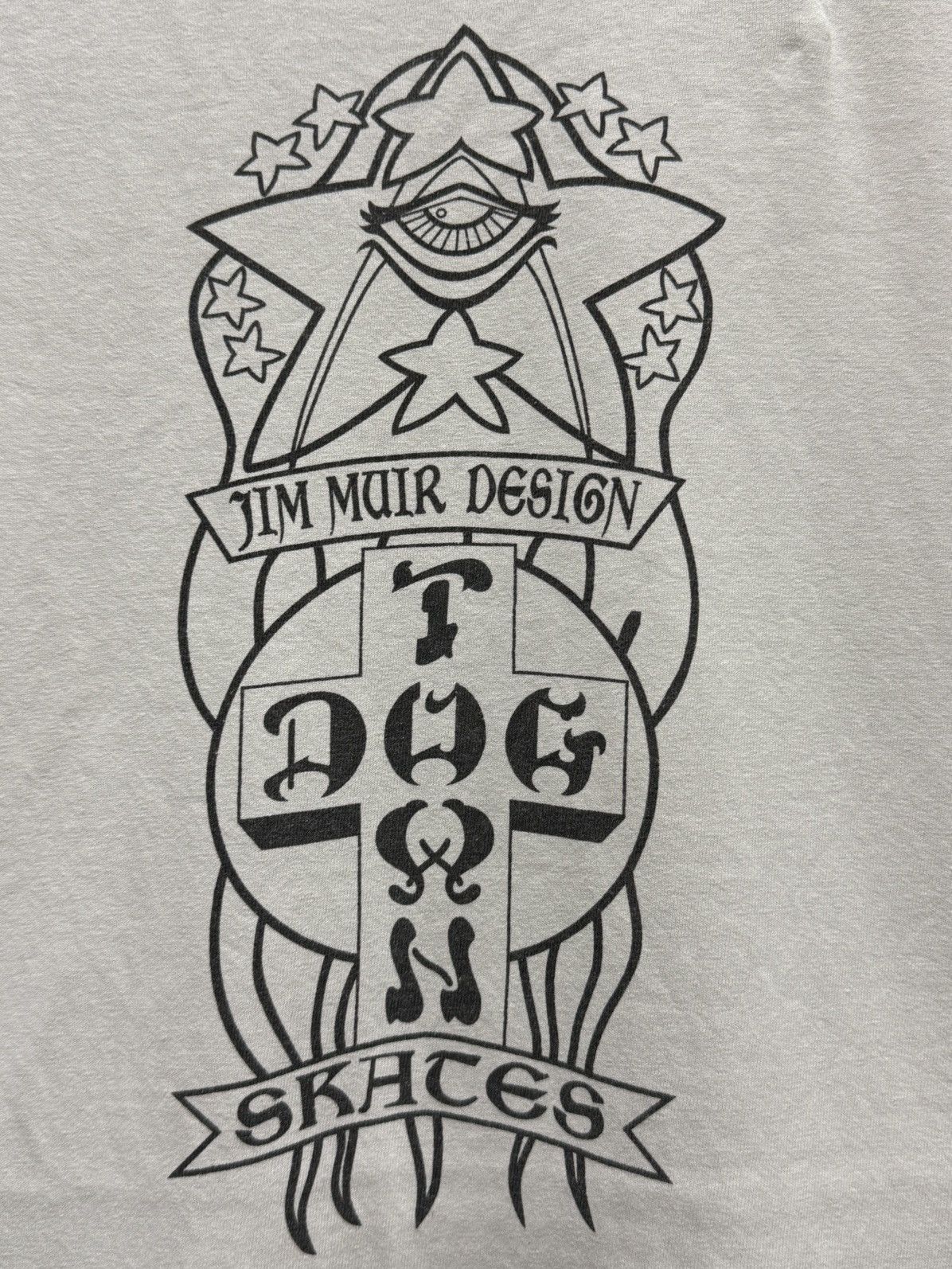 Dogtown Rare Vintage 90s Dogtown Venice Jim Muir Design Distressed T Size US L / EU 52-54 / 3 - 2 Thumbnail