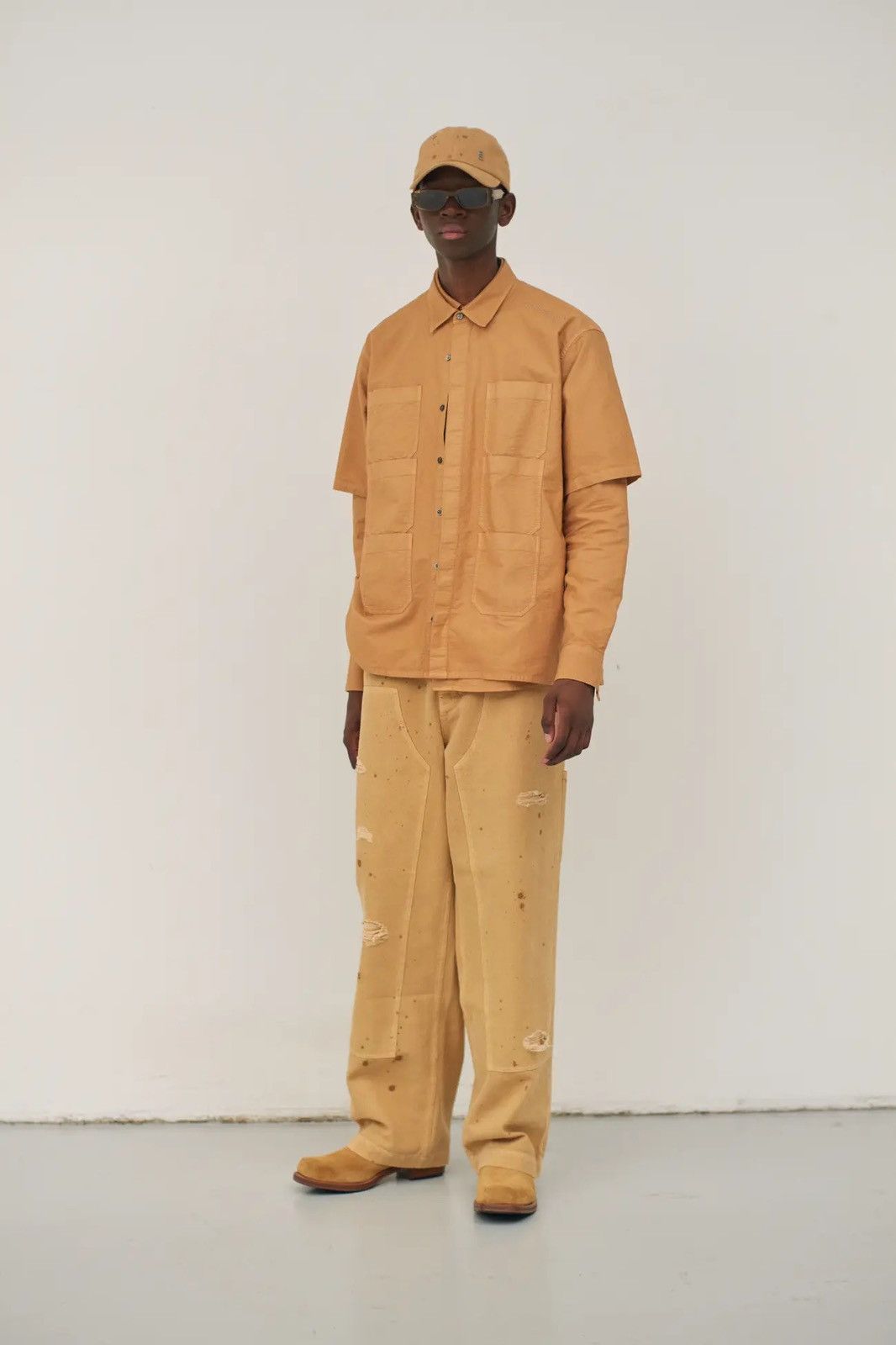 Etudes Etudes Studio 25SS Distressed Loose Carpenter Pants Size US 30 / EU 46 - 14 Thumbnail