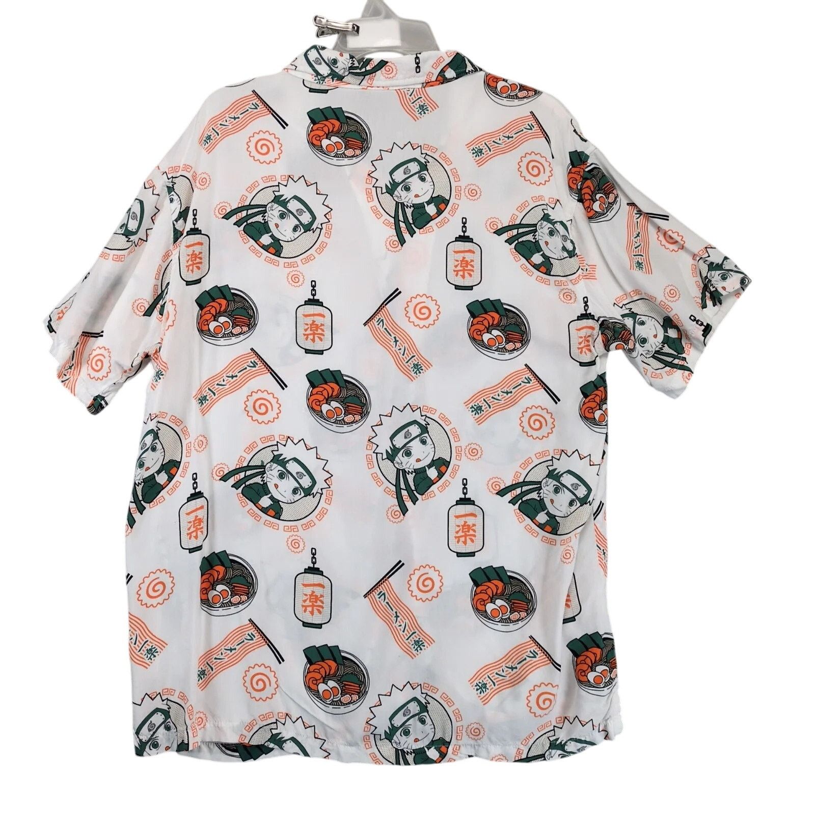 Other Naruto Shippuden Kishimoto Ramen Bowl Print Button Shirt L Size US L / EU 52-54 / 3 - 2 Thumbnail