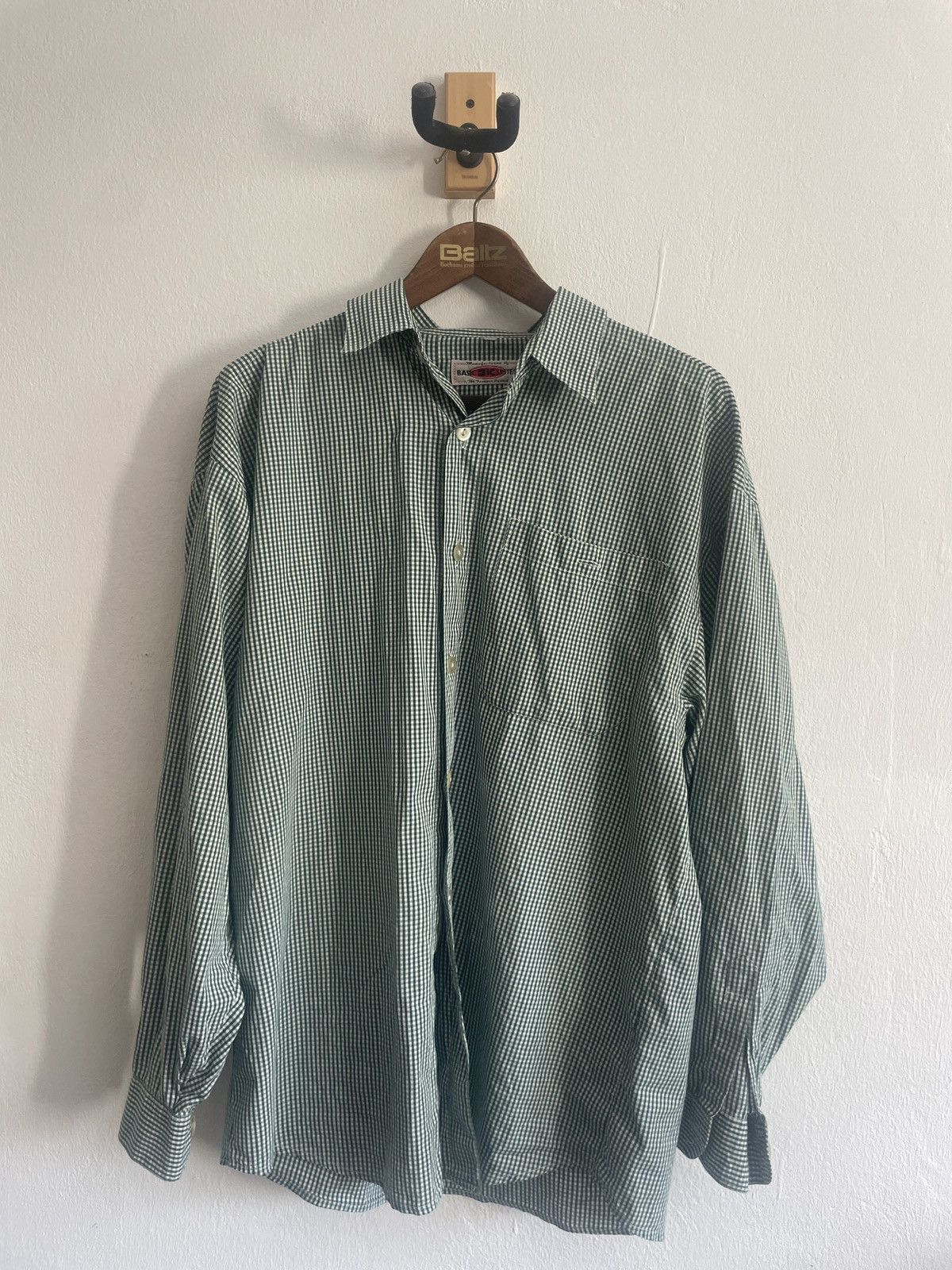 Other Vintage Checkered shirt Basic 3K System s. L Size US L / EU 52-54 / 3 - 1 Thumbnail
