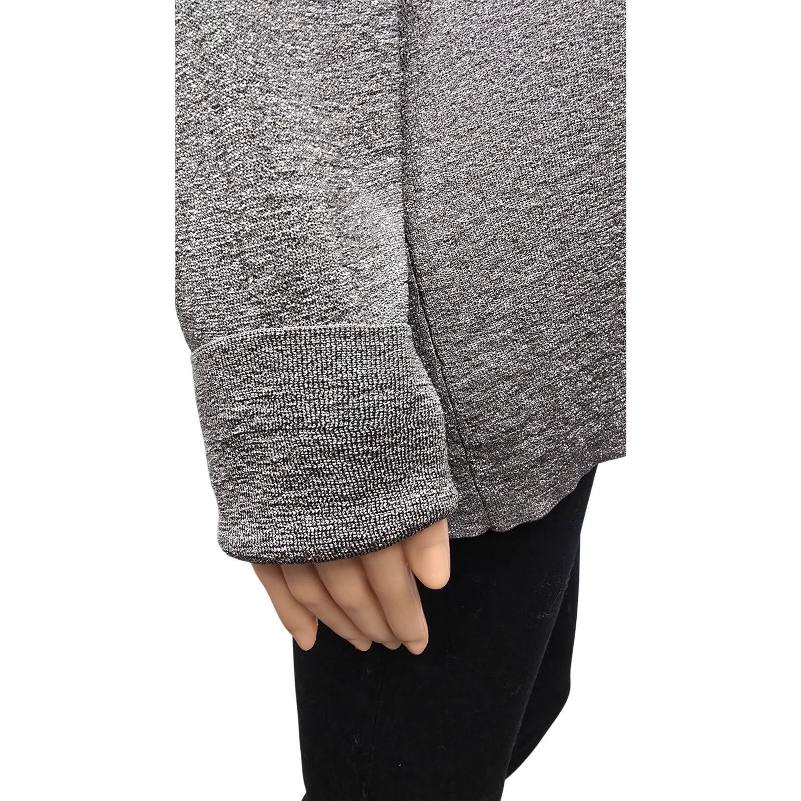 Eileen Fisher Eileen Fisher Shimmer Sweater Italian yarn 1X Metallic Silve Size XL / US 12-14 / IT 48-50 - 9 Thumbnail