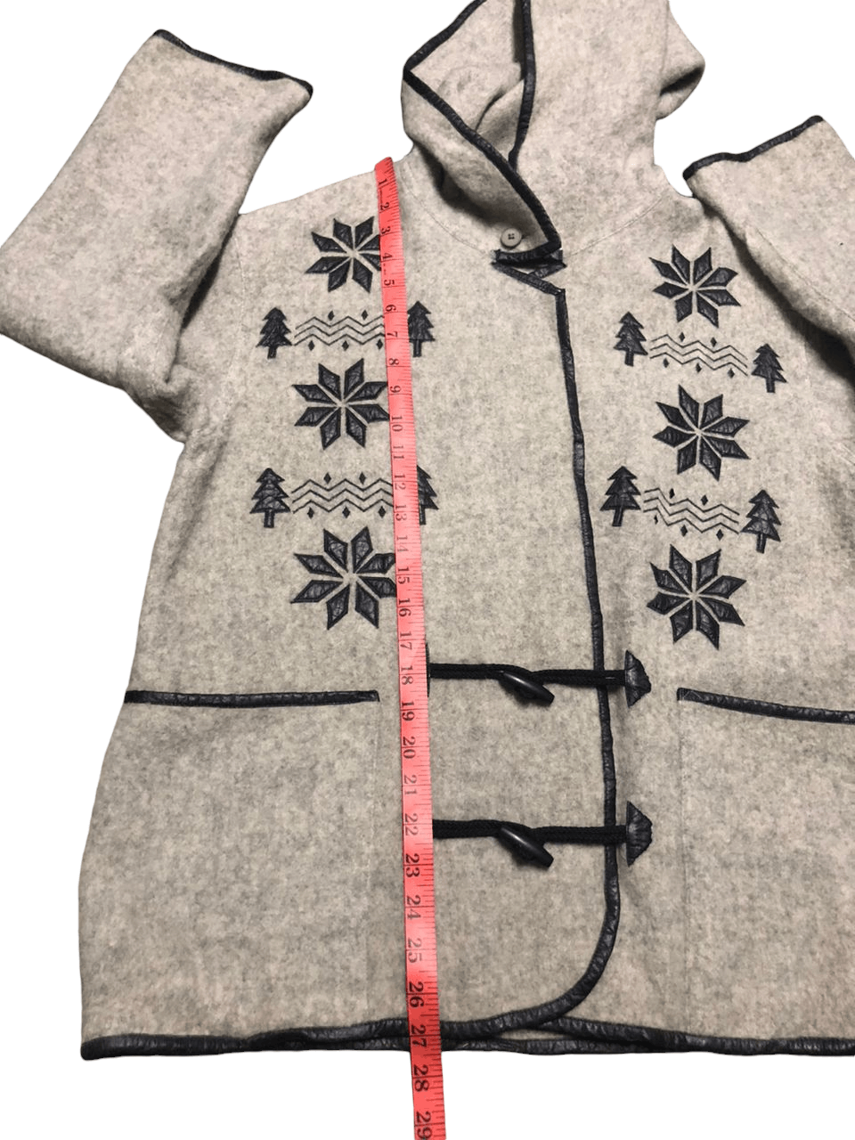 Japanese Brand × Vintage Vintage Japanese Brand Luis Mari Hoodie Wool Duffle Jacket Size US M / EU 48-50 / 2 - 18 Thumbnail