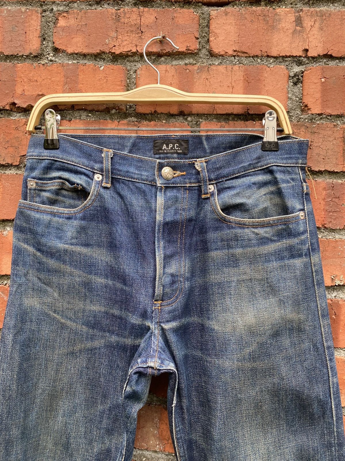 A.P.C. W32x34 A.P.C redline japanese brand denime Size US 32 / EU 48 - 6 Thumbnail