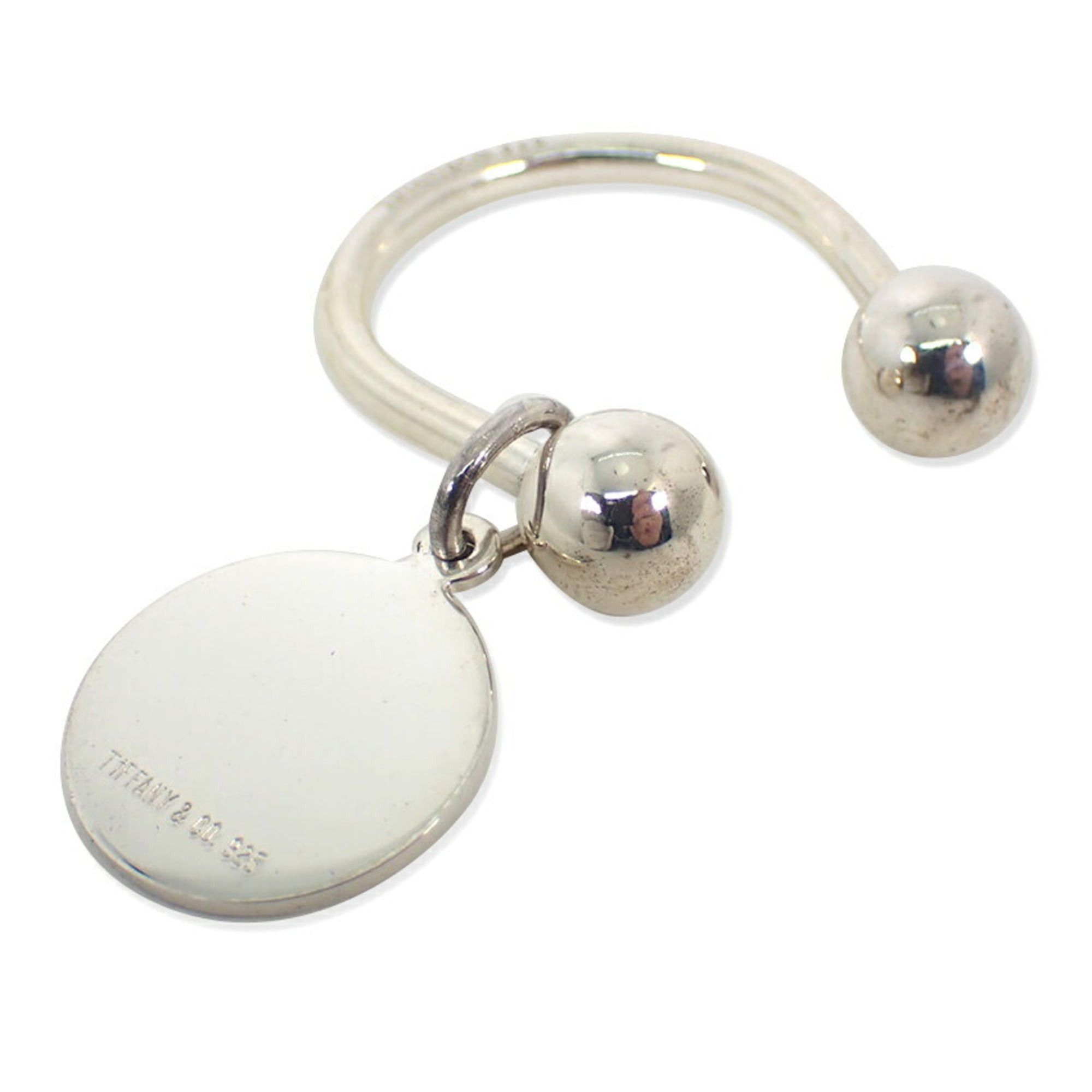 Tiffany & Co. TIFFANY & Co. 925 Round Tag Keyring Size ONE SIZE - 1 Thumbnail