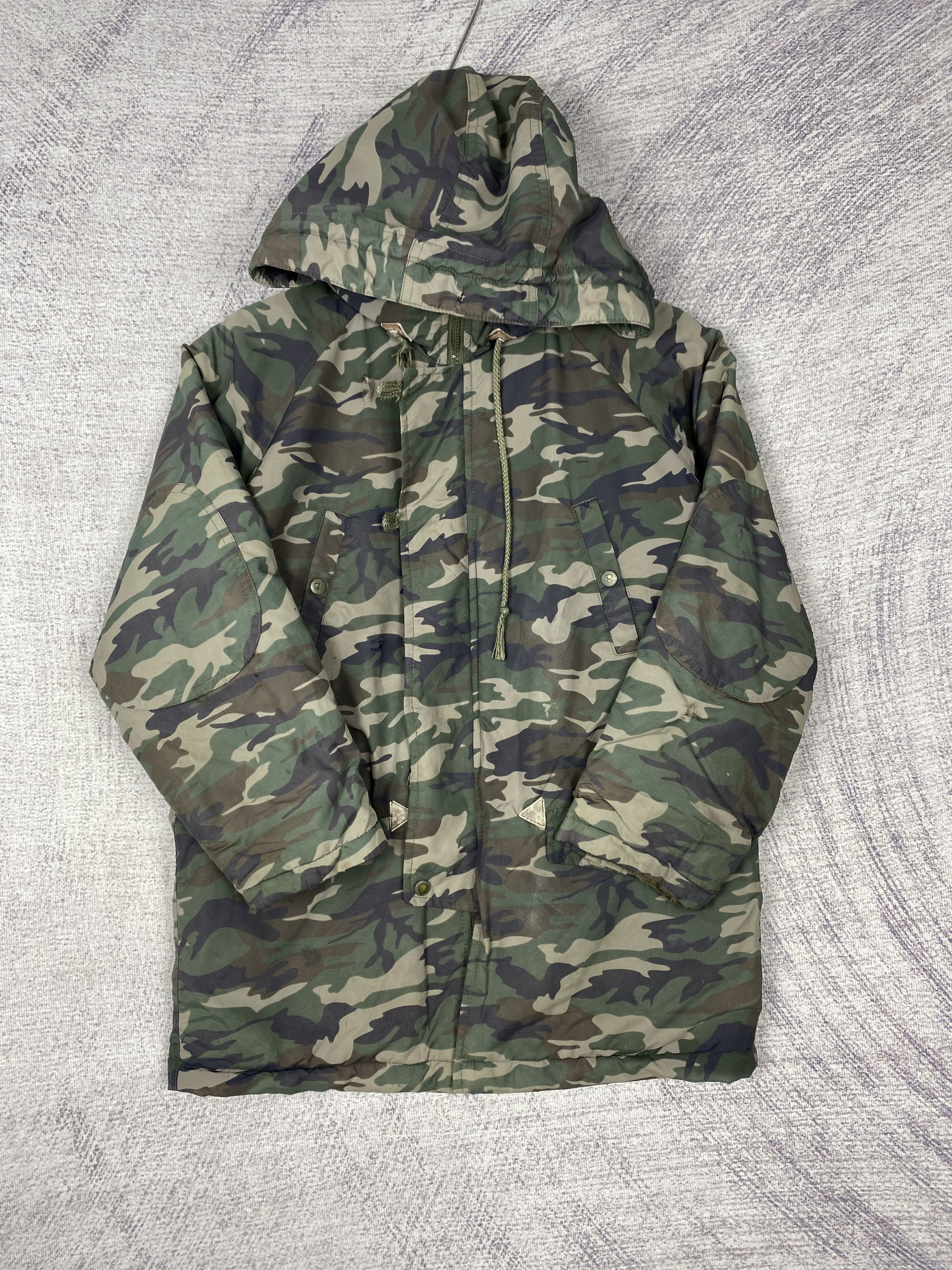 Uniqlo Vintage Uniqlo Hoodie Camo Fleece Lining Jacket Size US XS / EU 42 / 0 - 5 Thumbnail
