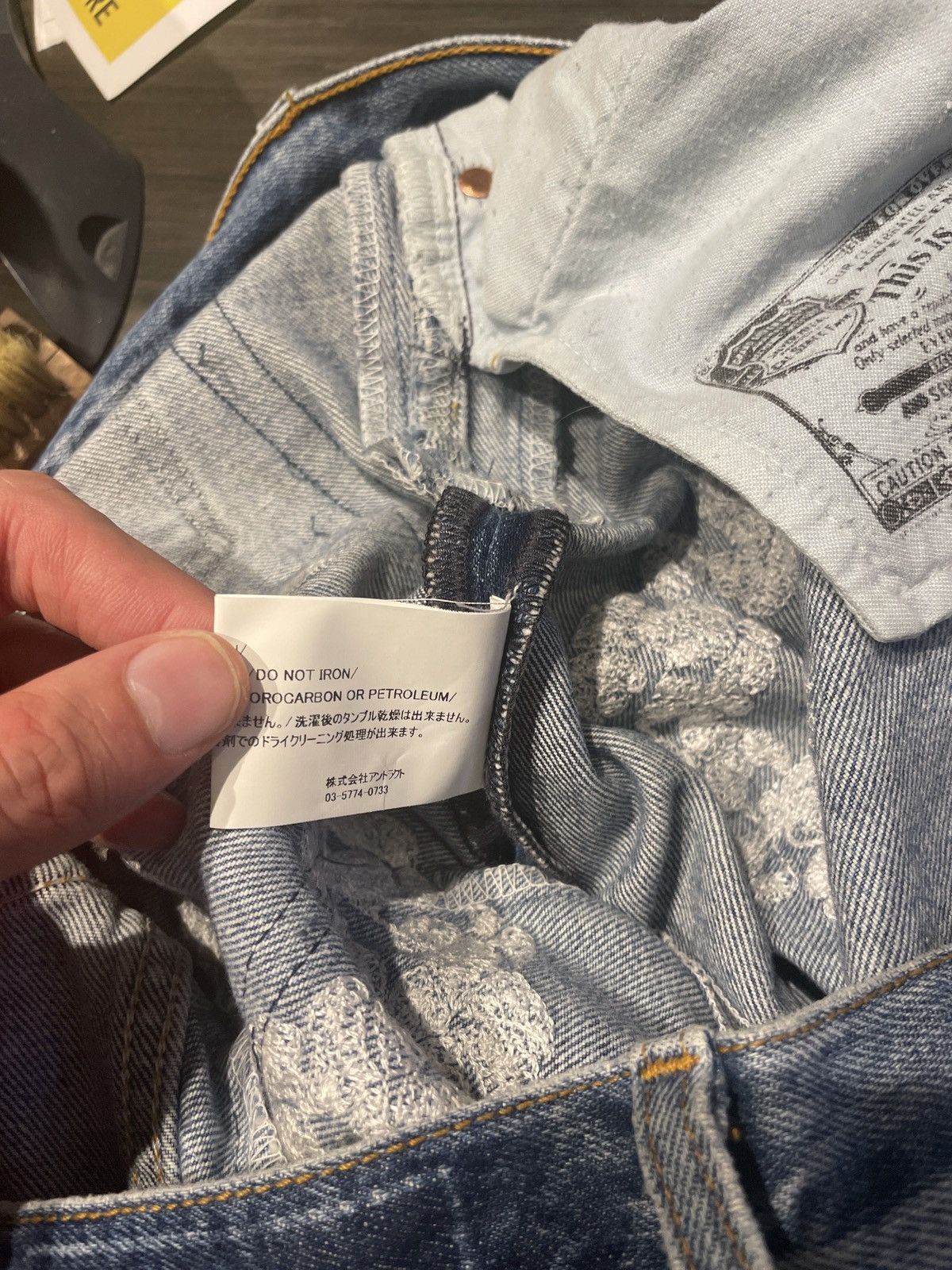 DENIM TEARS × READYMADE Readymade x Denim Tears Flare Jeans Size US 36 / EU 52 - 7 Thumbnail