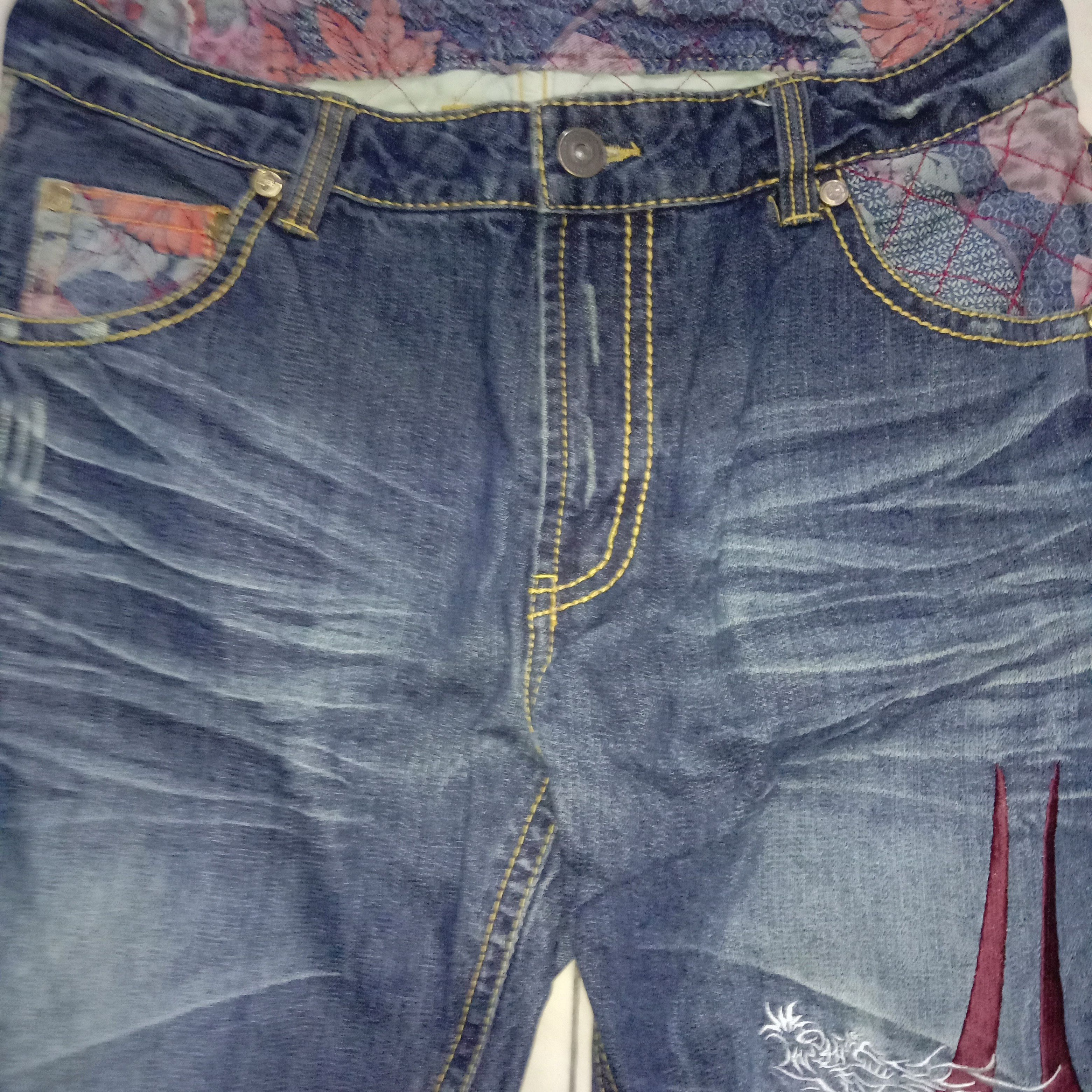 Anime × Cartoon Network Jeans Nishiki x Neon Genesis Evangelion Anime Manga Rare 00s Size US 36 / EU 52 - 7 Thumbnail