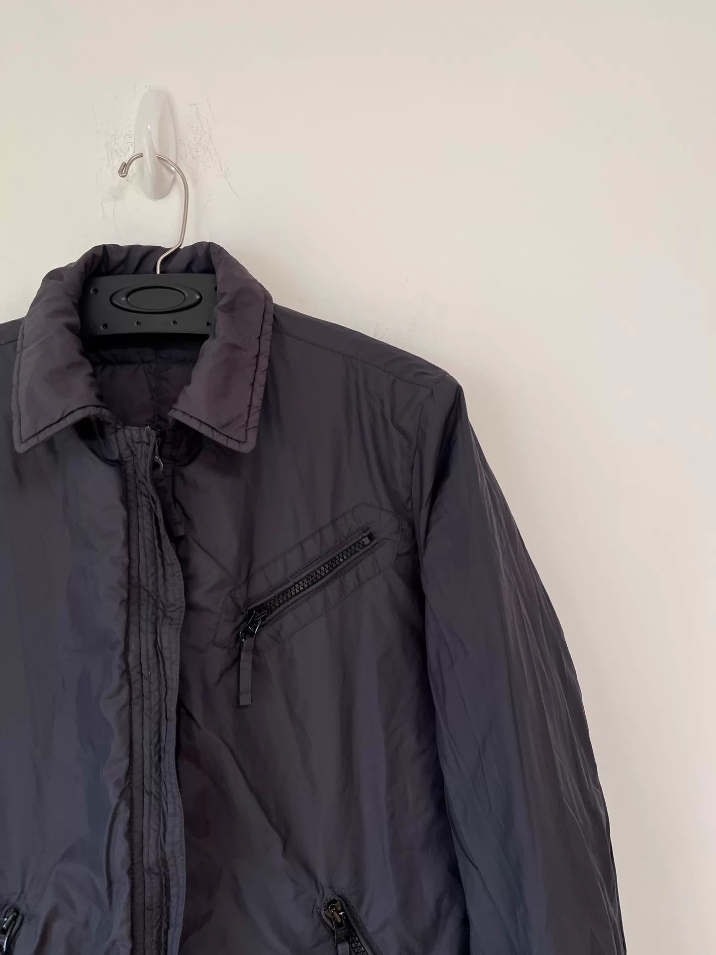 Armani Armani Vintage Double-Faced Cotton Jacket 00ss Size S / US 4 / IT 40 - 2 Thumbnail