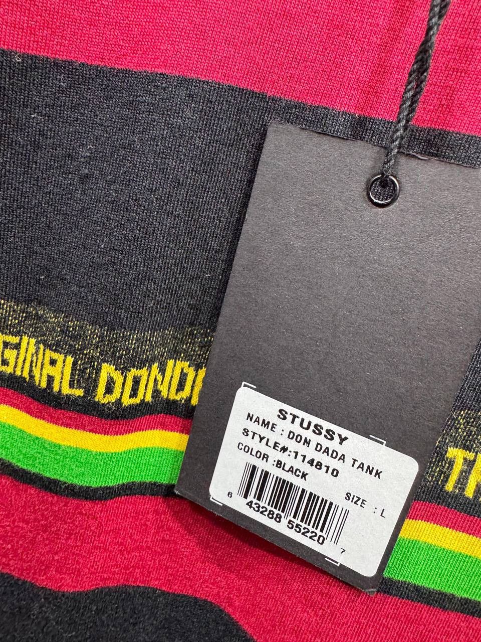 Stussy Stussy Don Dada Striped Tank Top Shirt Summer 2015 Mens Size US L / EU 52-54 / 3 - 4 Thumbnail