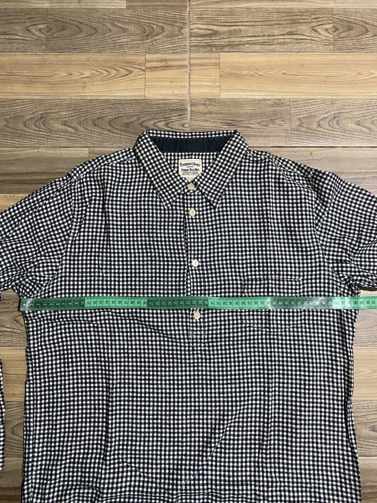 Japanese Brand VINTAGE PHERROWS HALF BUTTON SHIRT Size US S / EU 44-46 / 1 - 7 Thumbnail