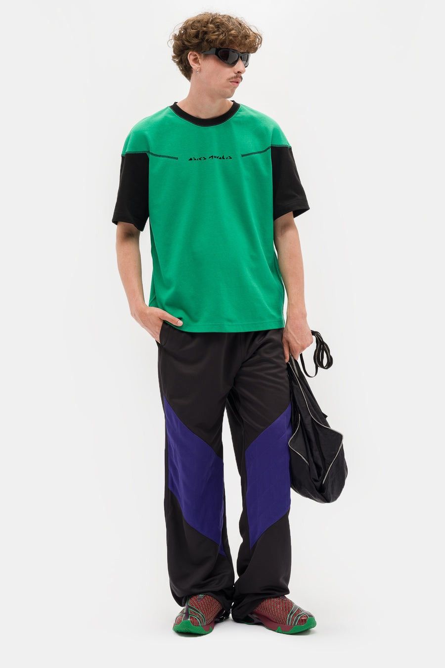 Asics × Kiko Kostadinov ASiCS NOVALiS WiDE BOXY CROPPED BiXANCE TEE PARAKEET GREEN Size US L / EU 52-54 / 3 - 21 Thumbnail