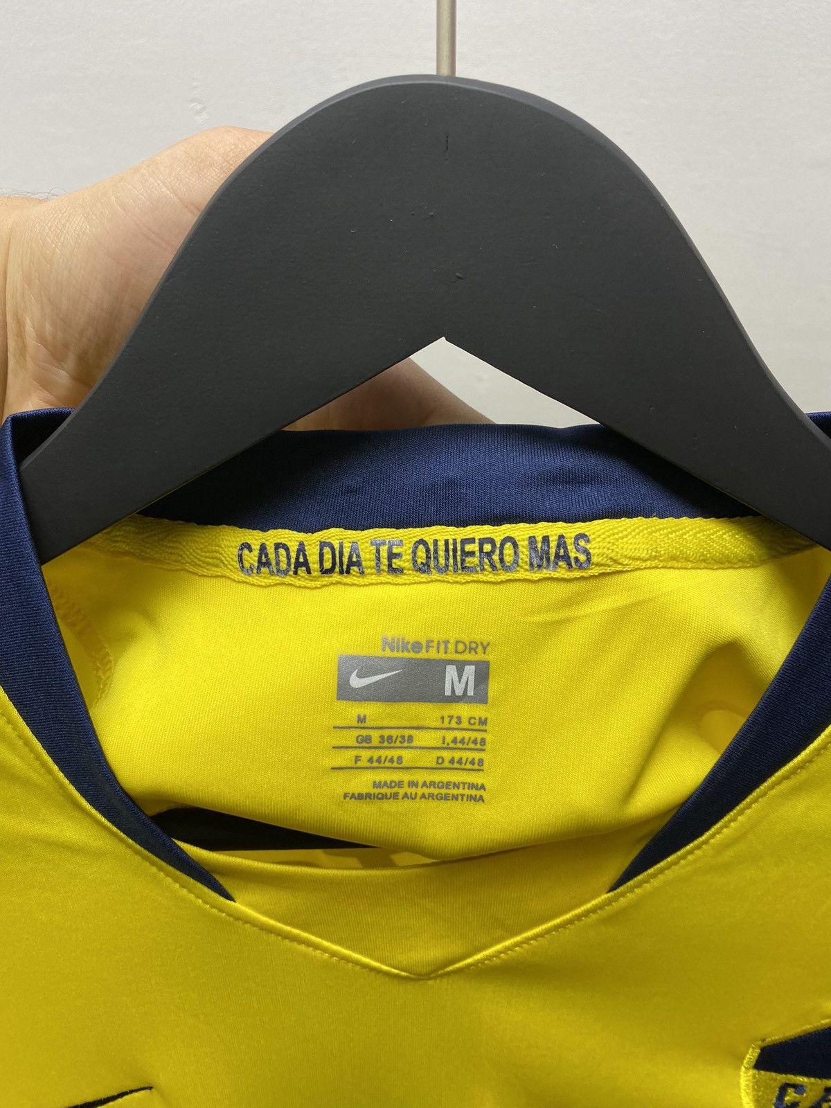Japanese Brand Boca Juniors 2008 #10 Riquelme Argentina Nike Soccer Jersey Size US M / EU 48-50 / 2 - 12 Thumbnail