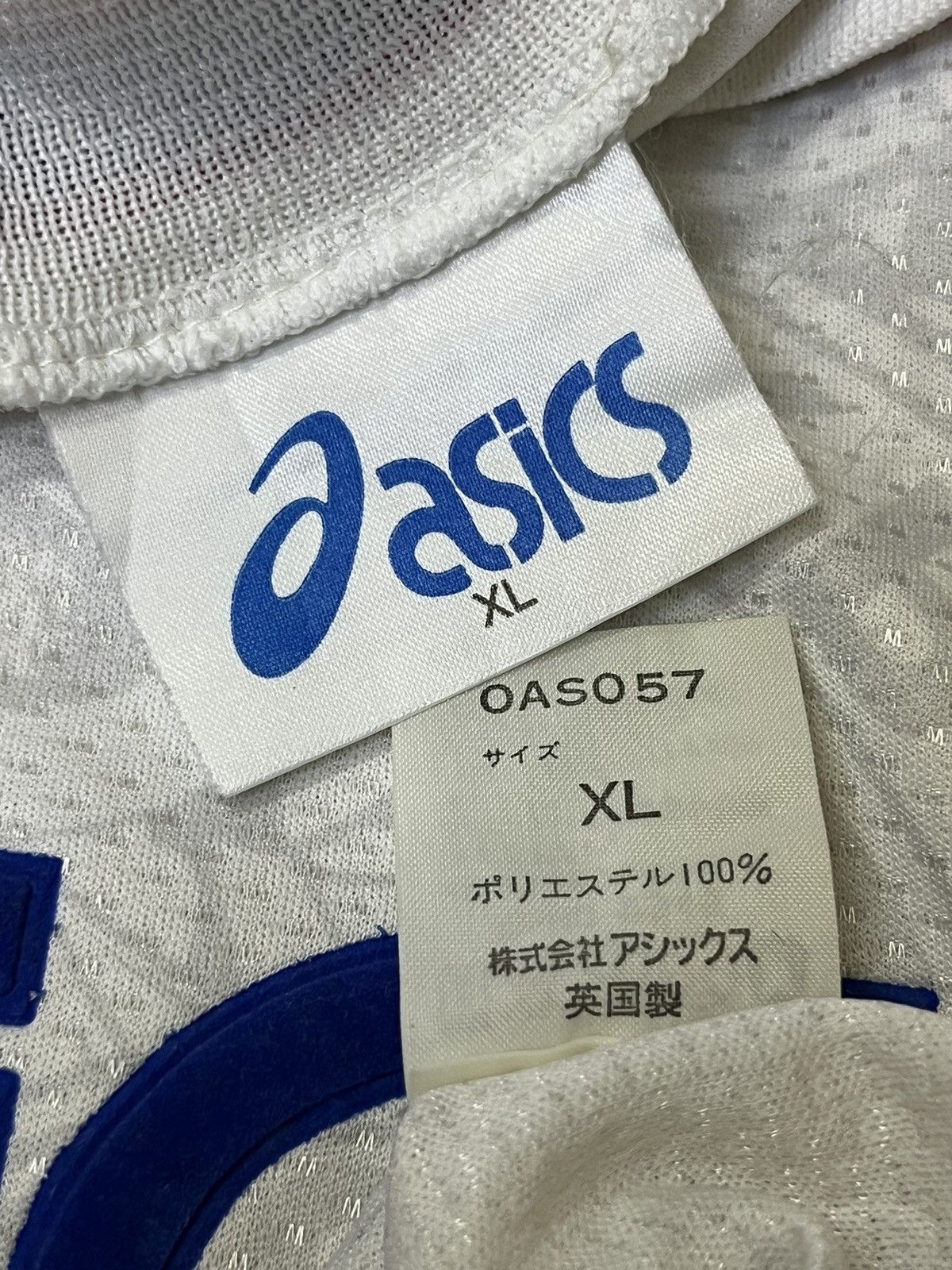 Asics VINTAGE 90s ASICS BLACKBURN ROVERS 94/95 TRAINING JERSEY Size US XL / EU 56 / 4 - 10 Thumbnail