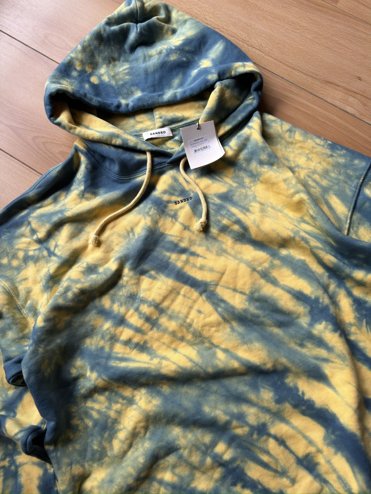 Sandro SANDRO TIE DIE new hoodie Size US M / EU 48-50 / 2 - 3 Thumbnail