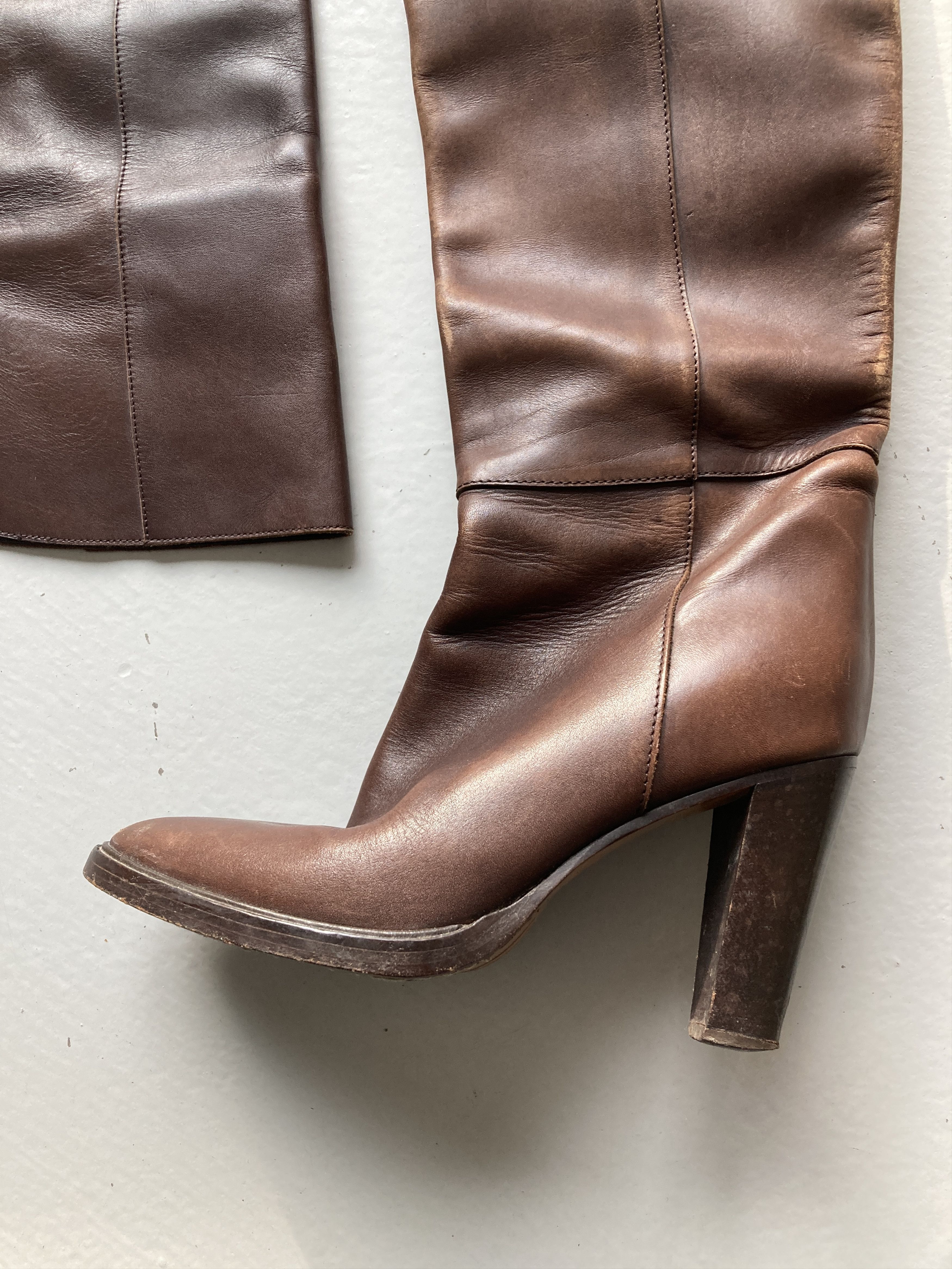 A.F. Vandevorst Knee High Boots Size US 8 / IT 38 - 2 Thumbnail