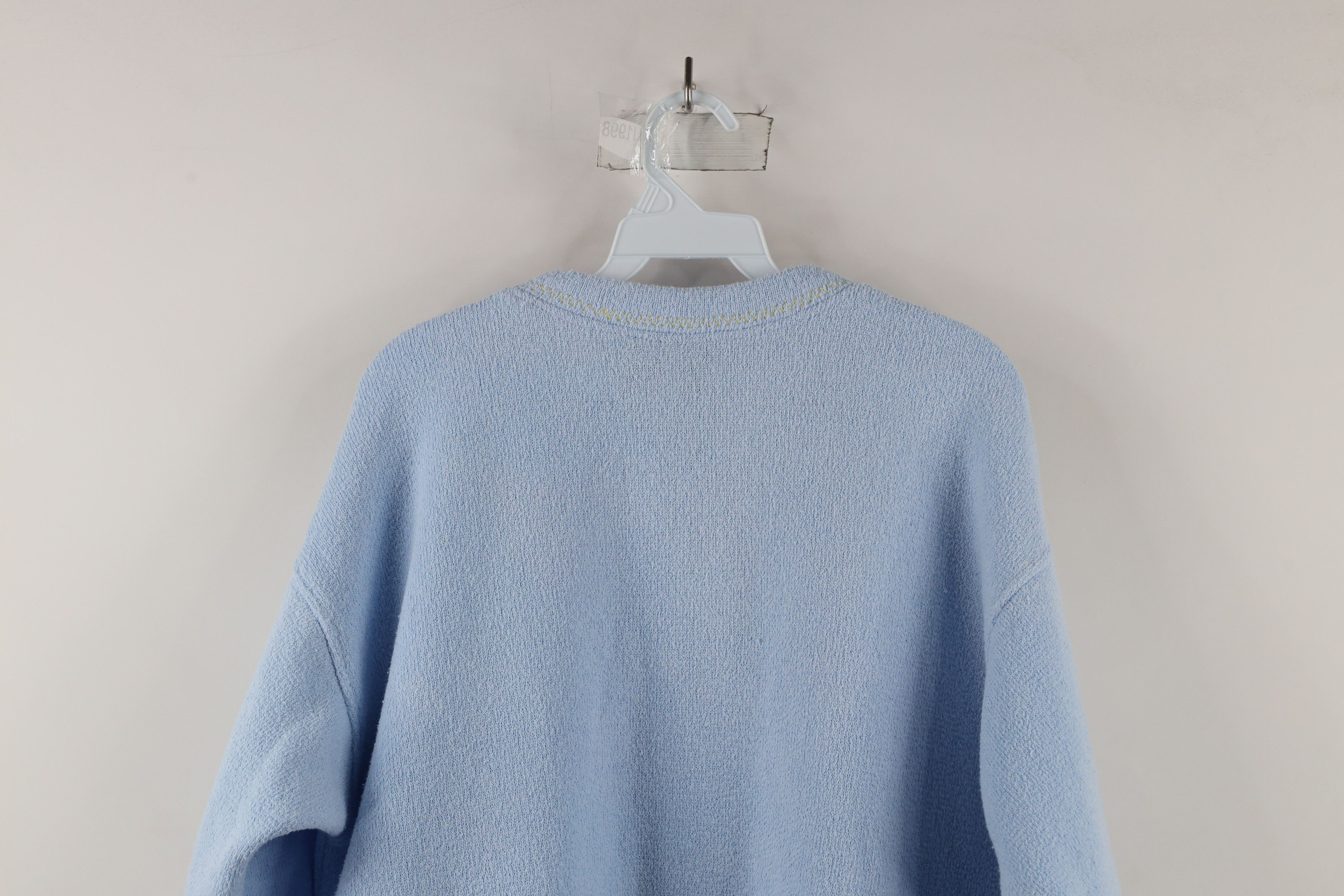 Vintage Vintage 90s Country Primitive Flower Bird Sweatshirt USA Size L / US 10 / IT 46 - 12 Thumbnail