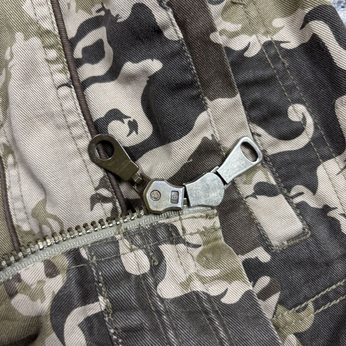 GOA 2000s Fourseason Apocaypse Transformable Tribal Camo Jacket Size US M / EU 48-50 / 2 - 8 Thumbnail