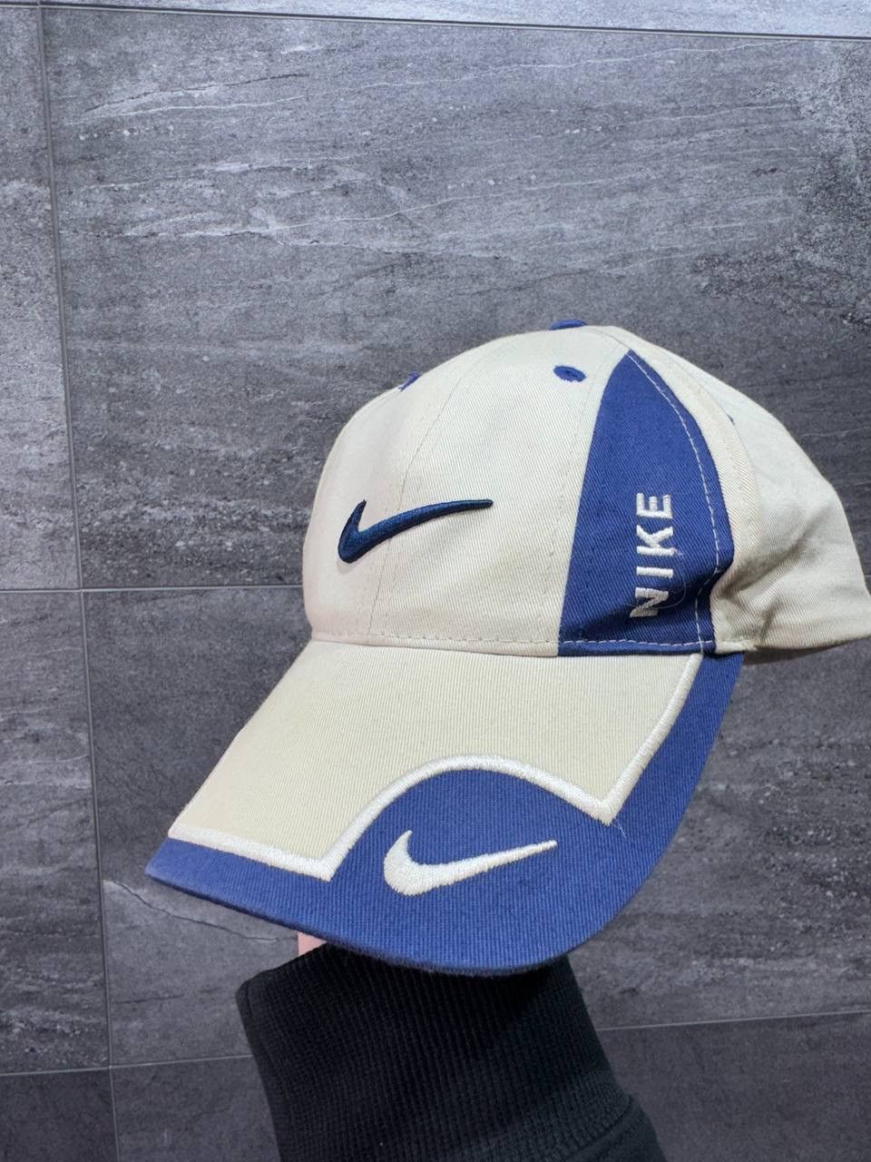 Vintage Mens Vintage Nike Cap Big Logo Swoosh Y2K Rare Drill Size ONE SIZE - 1 Thumbnail
