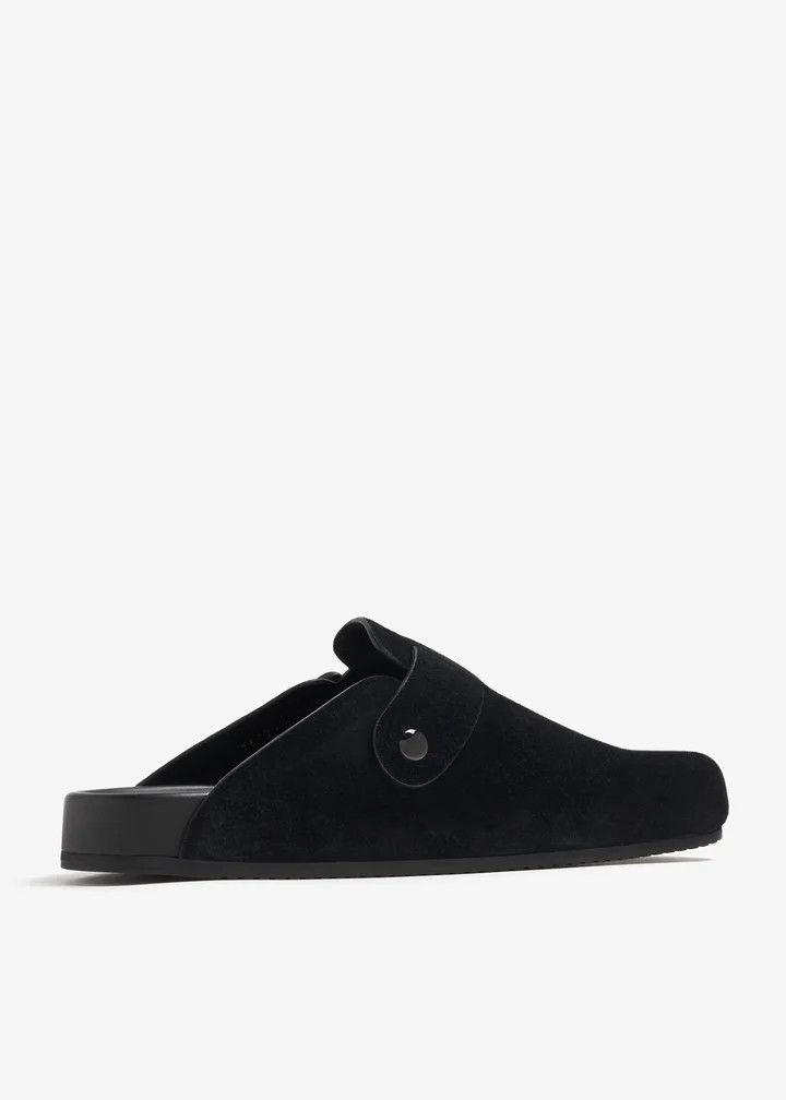 Balenciaga o1in1g0326 Sunday Suede Mules in Black Size US 9 / EU 42 - 3 Thumbnail