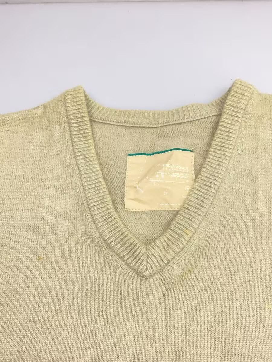 Undercover UC Ambivalence Period Cashmere Knit Vest (Thick) Khaki Size US M / EU 48-50 / 2 - 6 Thumbnail