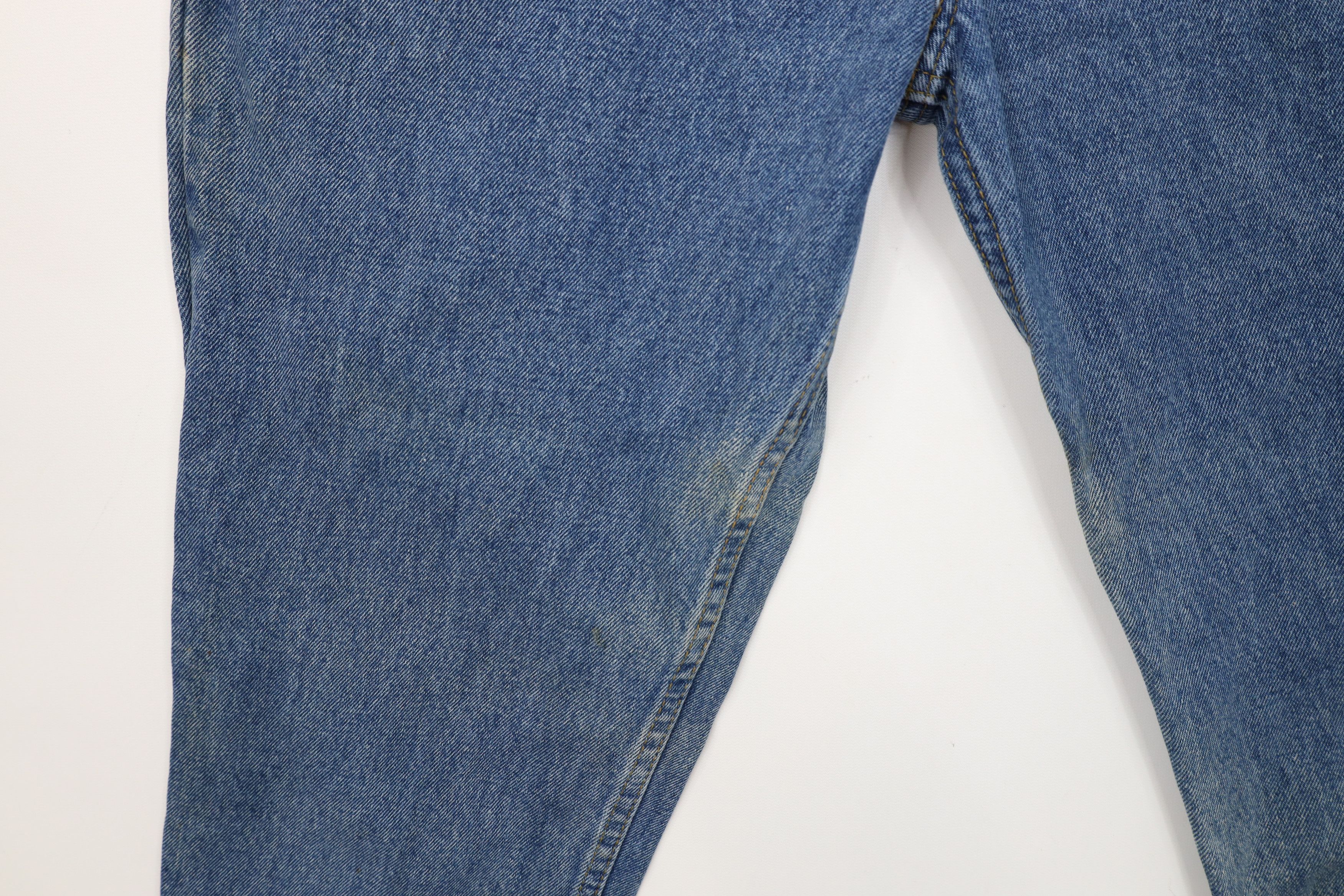 Ralph Lauren Vintage 90s Ralph Lauren Spell Out Straight Leg Jeans Blue Size 34" / US 12 / IT 48 - 6 Thumbnail