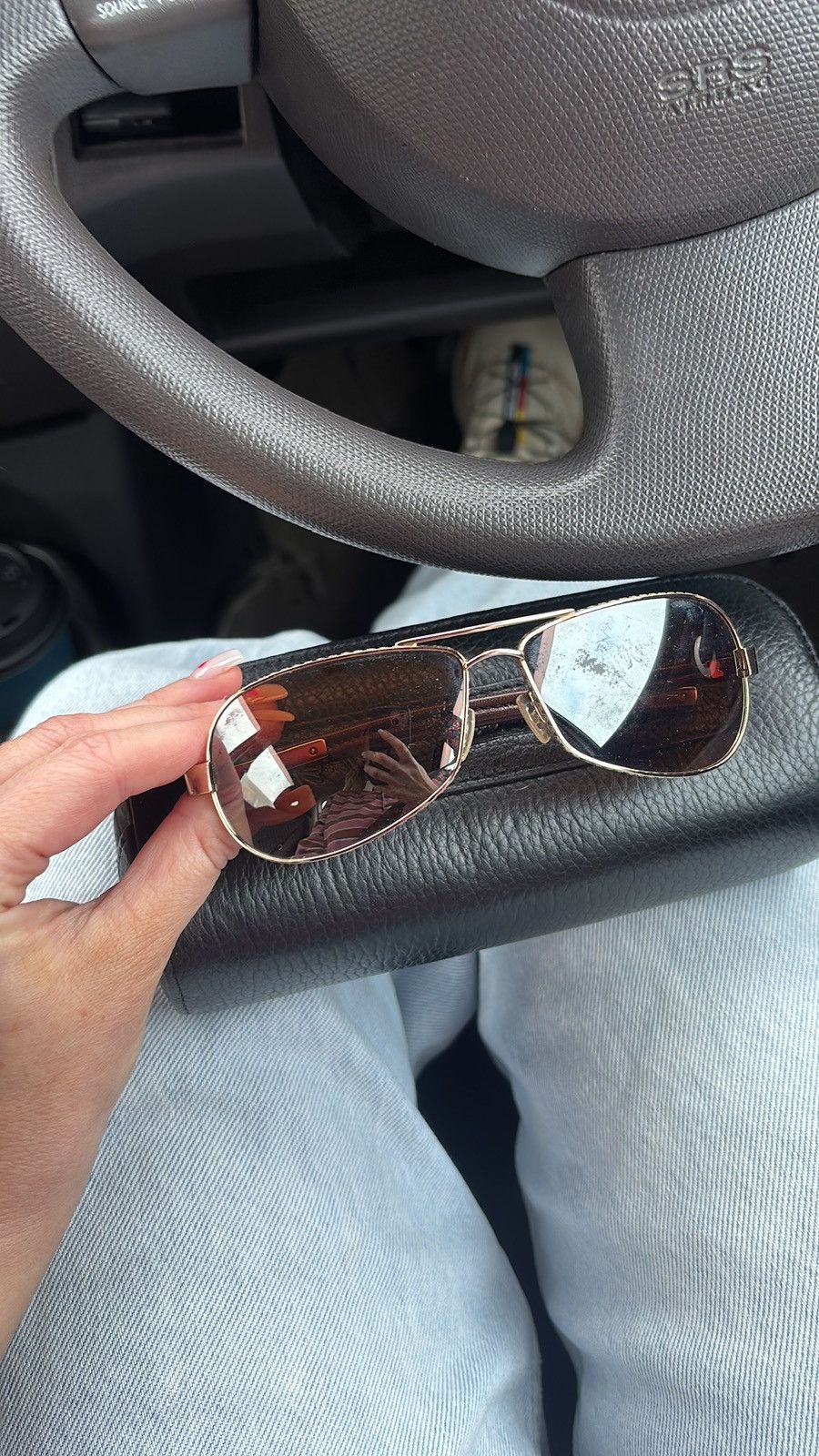 Chrome Hearts Chrome Hearts “Red Riot” aviator sunglasses. Size ONE SIZE - 3 Thumbnail