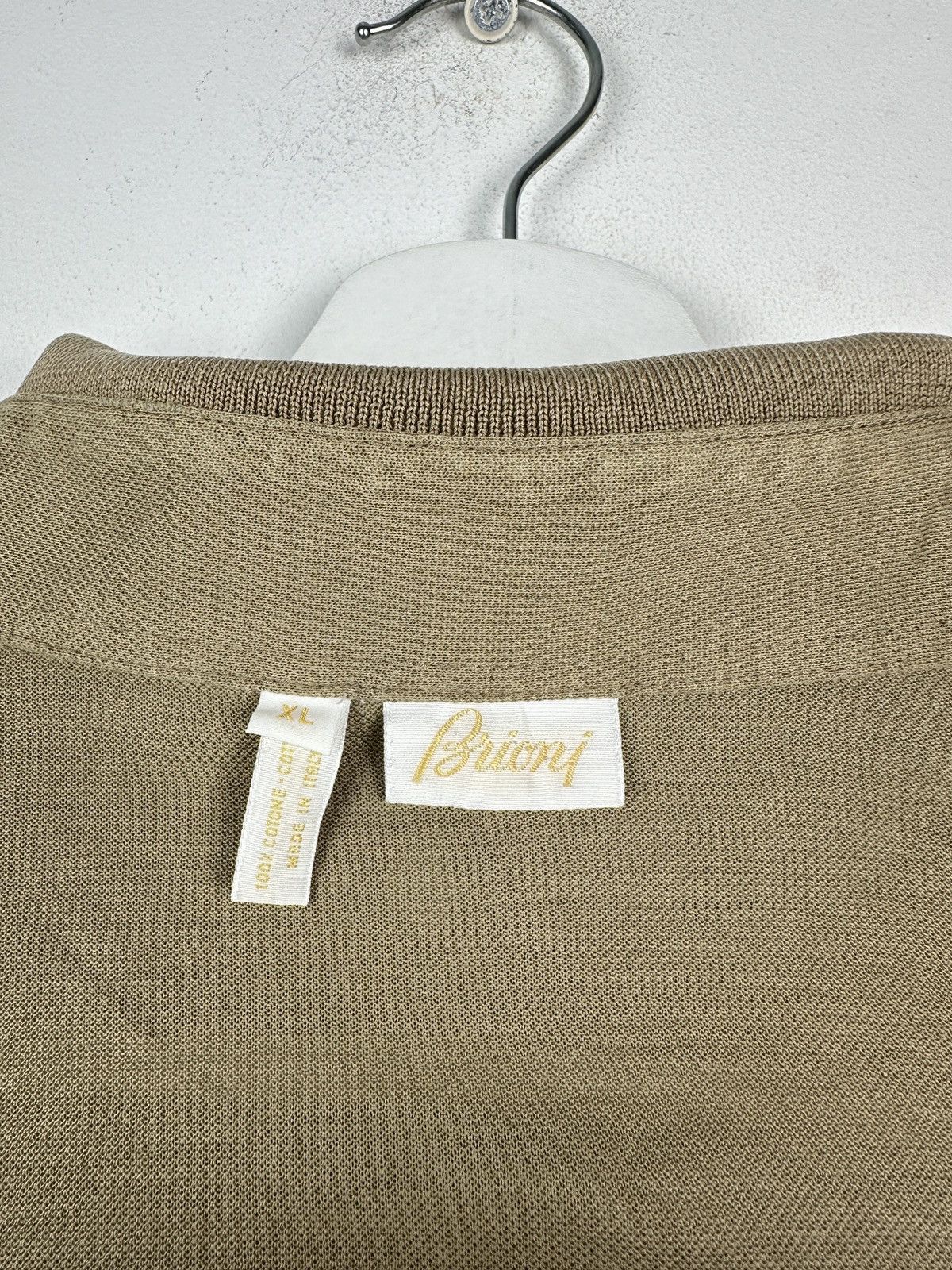 Brioni Brioni Pocket Polo T Shirt Size US XL / EU 56 / 4 - 6 Thumbnail