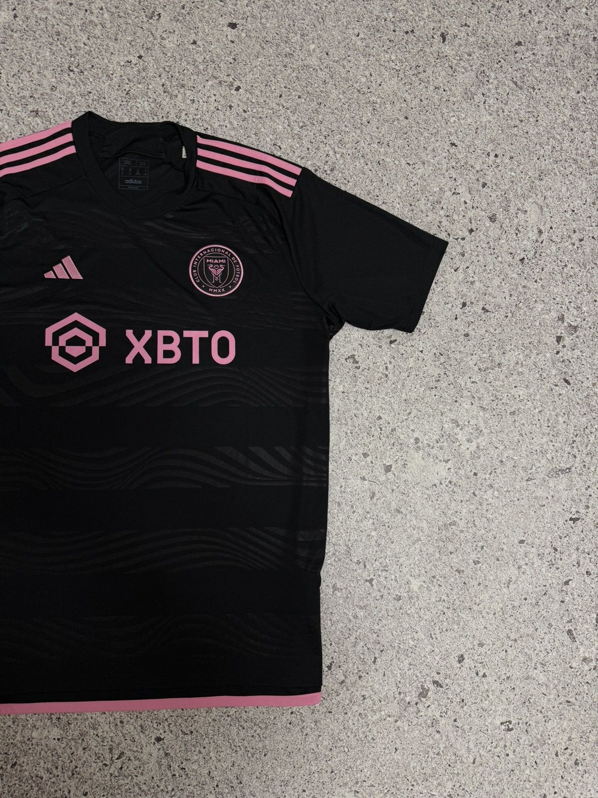 Adidas × Vintage Adidas Inter Miami 2023 2024 Away Soccer Football Jersey Size US XXL / EU 58 / 5 - 4 Thumbnail