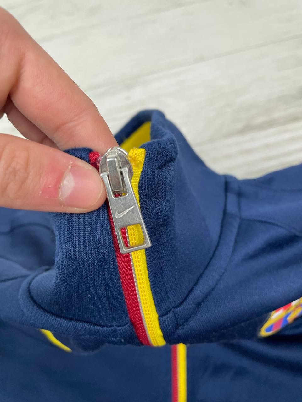 Nike Nike FC Barcelona 2013 2014 Training Track Top Soccer Jacket Size US M / EU 48-50 / 2 - 8 Thumbnail