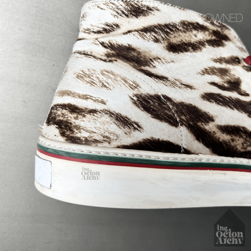 Gucci Gucci Leopard Print Chukka Sneaker 245307 FW2010 Pre-Owned Size US 9 / EU 42 - 8 Thumbnail