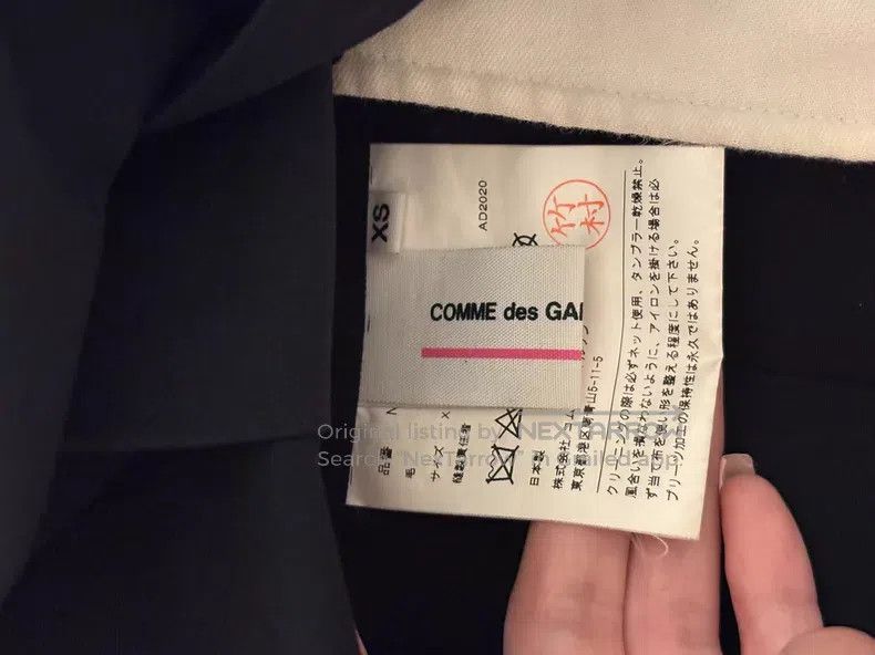 Comme des Garcons Comme Des Garcons size XS Off-shoulder pleated skirt Size 22" - 2 Thumbnail