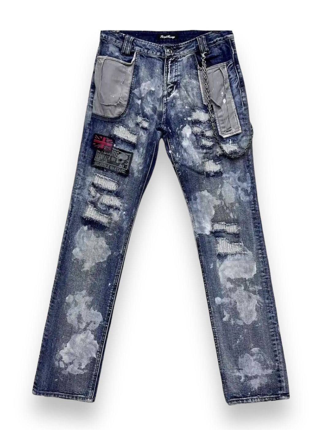 Revenge × Seditionaries FYE💥SEXPOT REVENGE TOKYO Thrash Punk Metal Distressed Denim Size US 31 - 2 Thumbnail