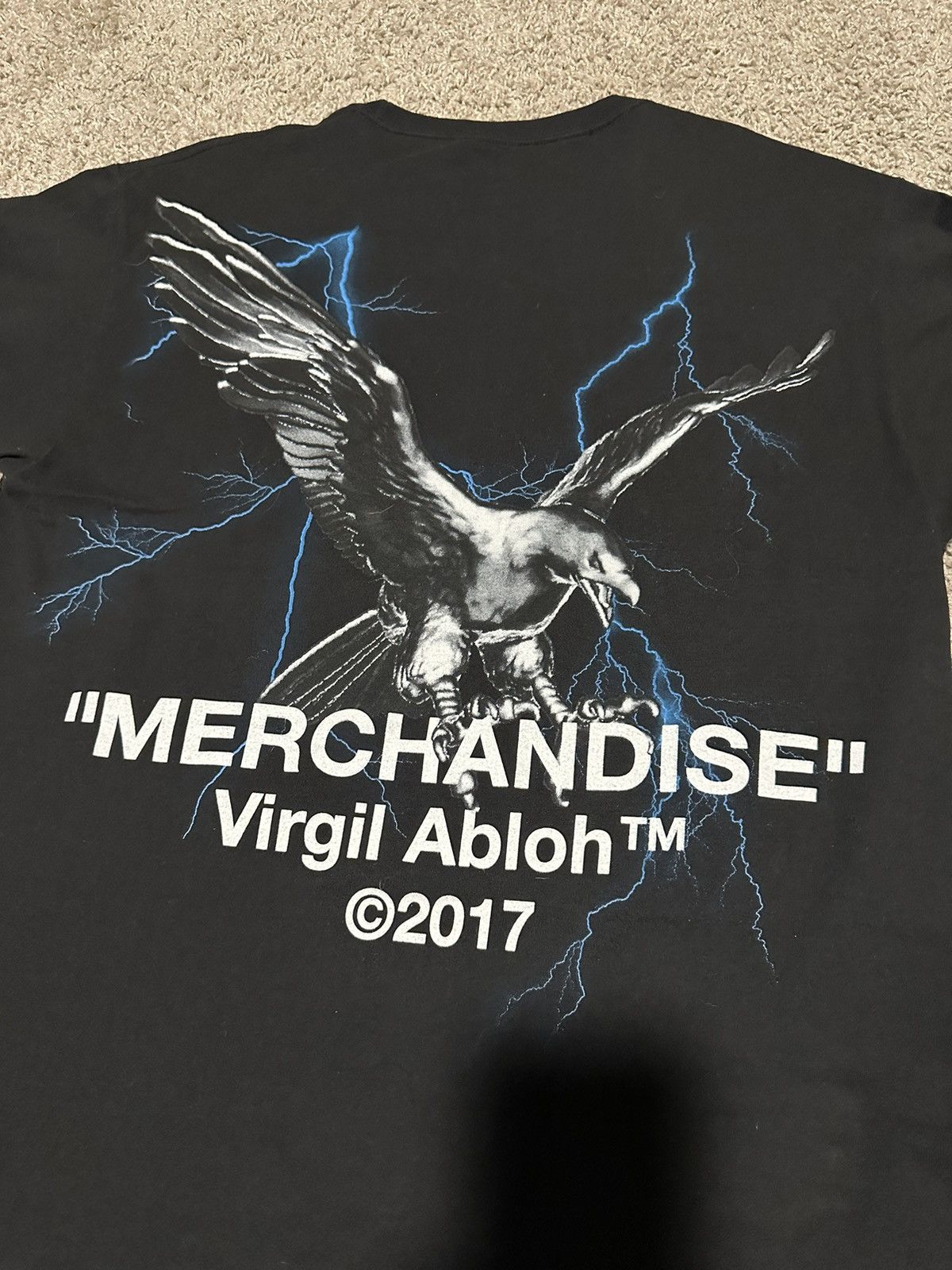Travis Scott × Virgil Abloh Travis Scott Virgil Abloh T-shirt MERCHANDISE Terminal 5 Size US L / EU 52-54 / 3 - 3 Thumbnail