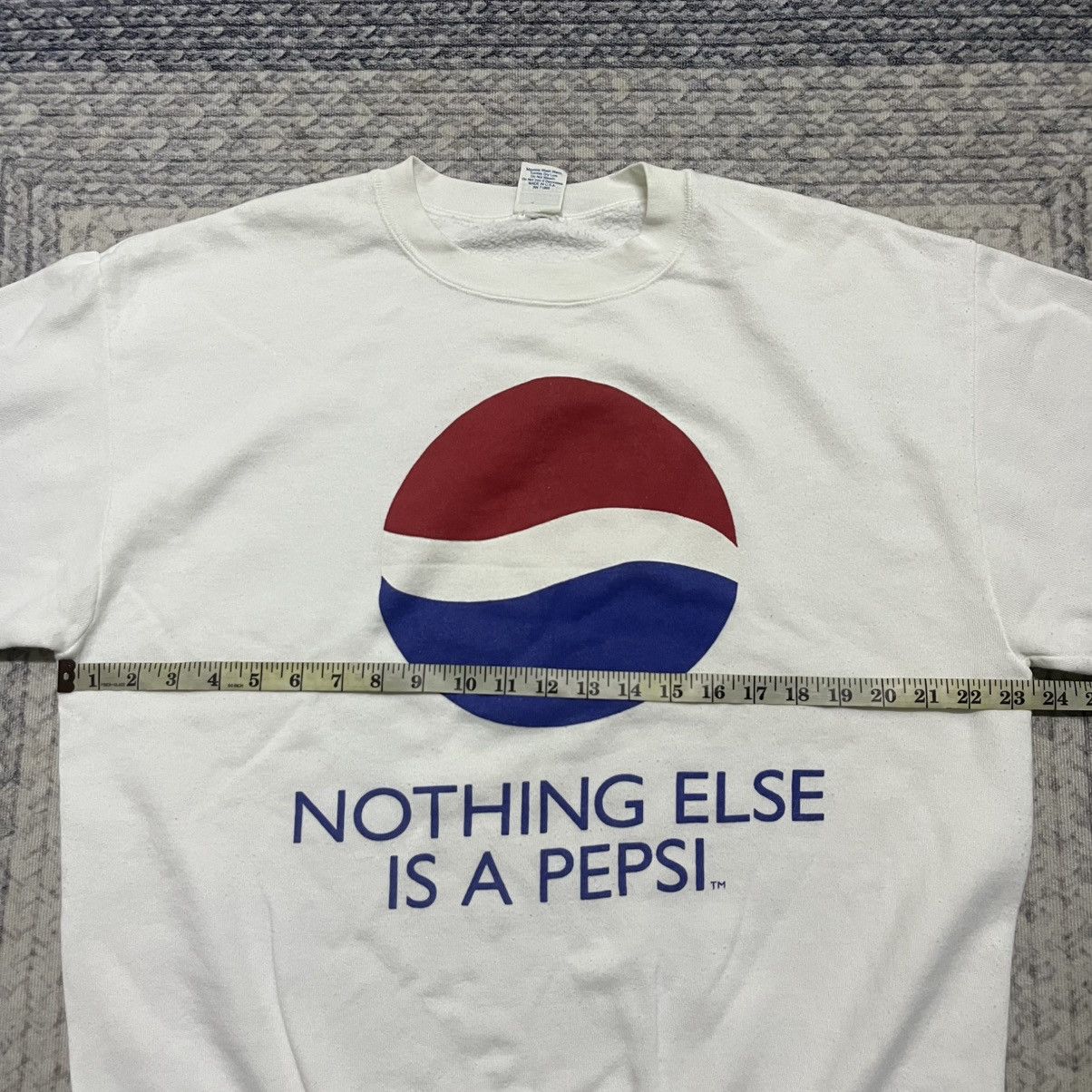 Pepsi Rare Vintage Pepsi ‘Nothing Else is a Pepsi’ Sweatshirt Size US L / EU 52-54 / 3 - 14 Thumbnail