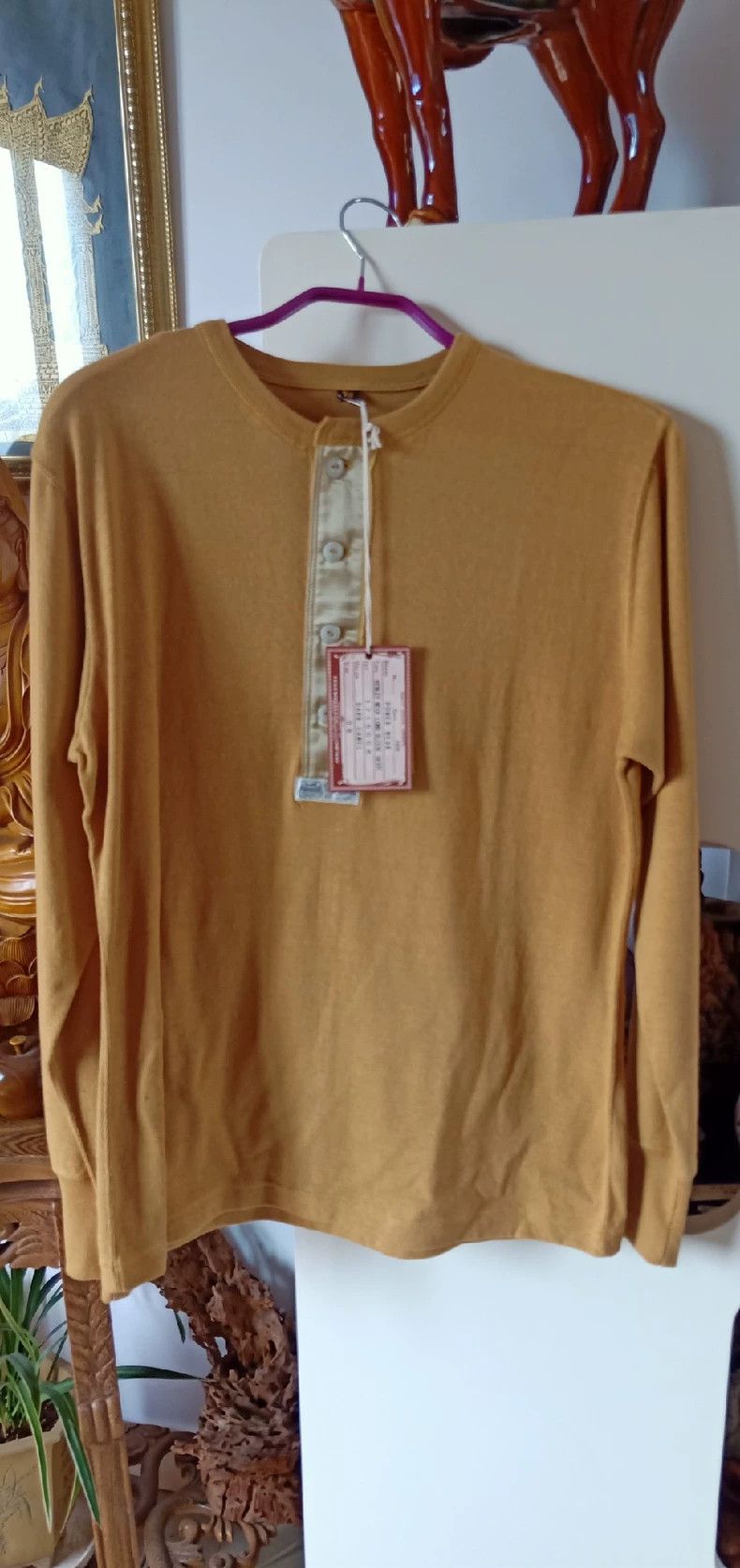 Freewheelers Freewheelers size 38 Long-sleeved henry collar Size US S / EU 44-46 / 1 - 1 Thumbnail
