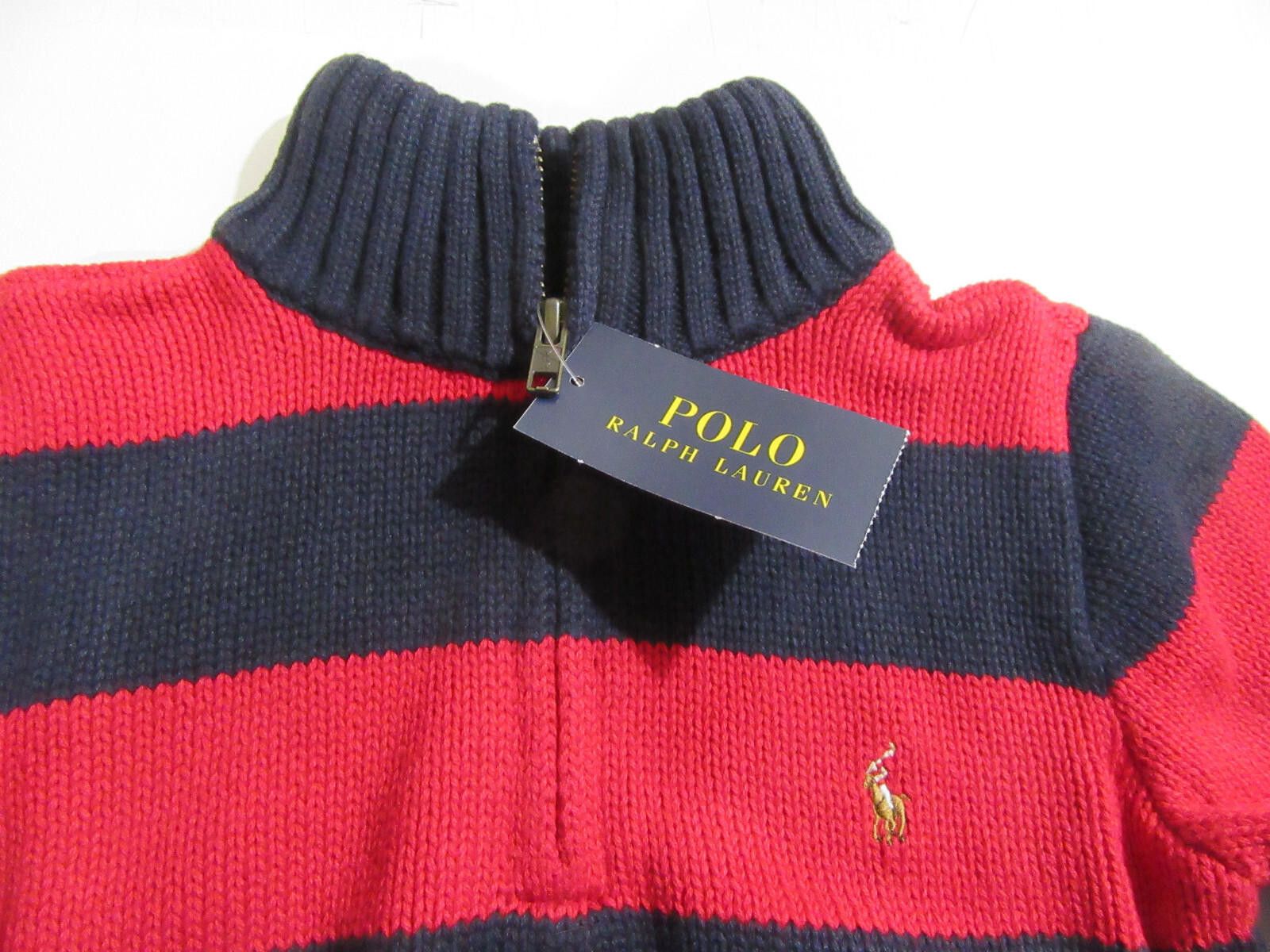 Polo Ralph Lauren Polo Ralph Lauren Boys Quarter Zip Sweater Size 6 NWT Size US XXS / EU 40 - 4 Thumbnail