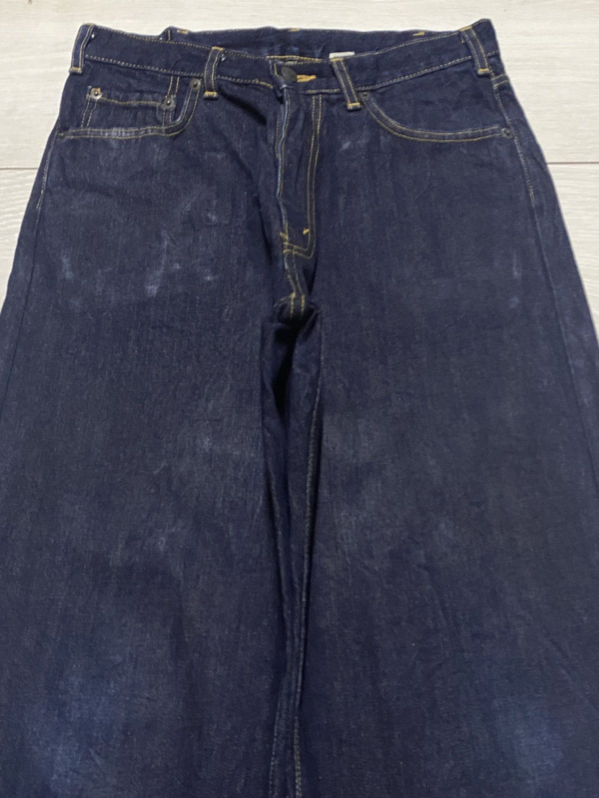 Big John Big john Universal Global Jeans Navy Blue Distressed Jeans Size US 28 / EU 44 - 3 Thumbnail