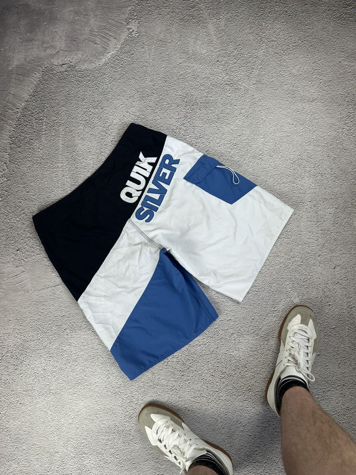 Quiksilver Vintage Quiksilver Baggy Short Big Logo Y2K Size US 34 / EU 50 - 1 Thumbnail