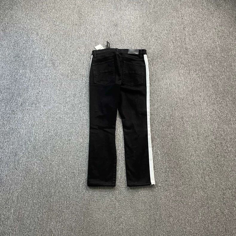 Other Amiri Black and white striped denim pants Size US 34 / EU 50 - 2 Thumbnail