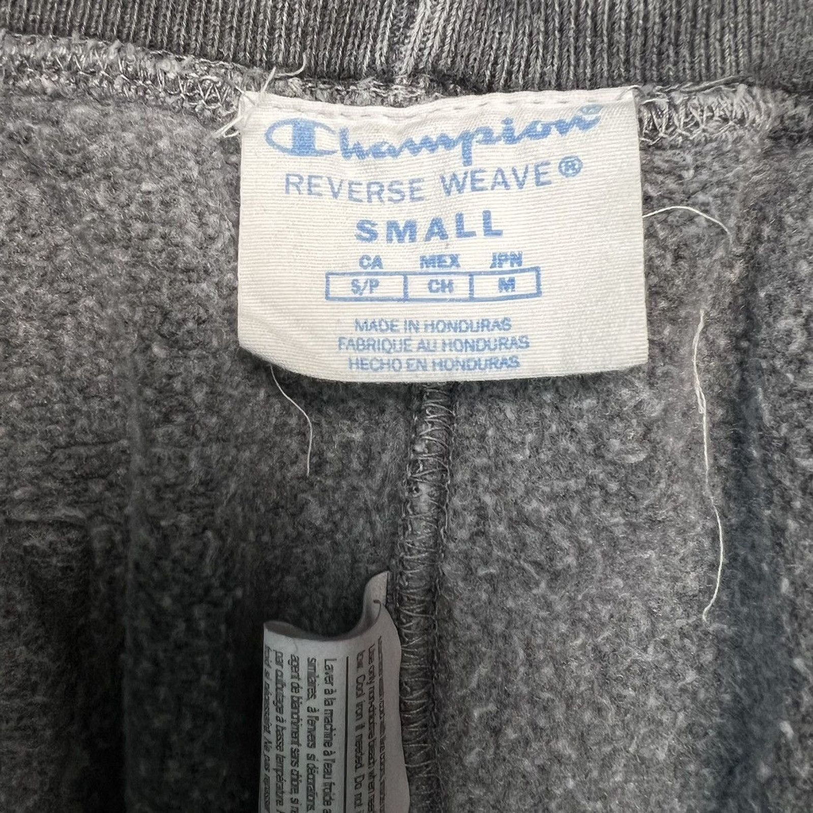Champion × Vintage Champion Sweatpants Small Reverse Weave C Logo Fleece Jogger Size US 27 - 5 Thumbnail