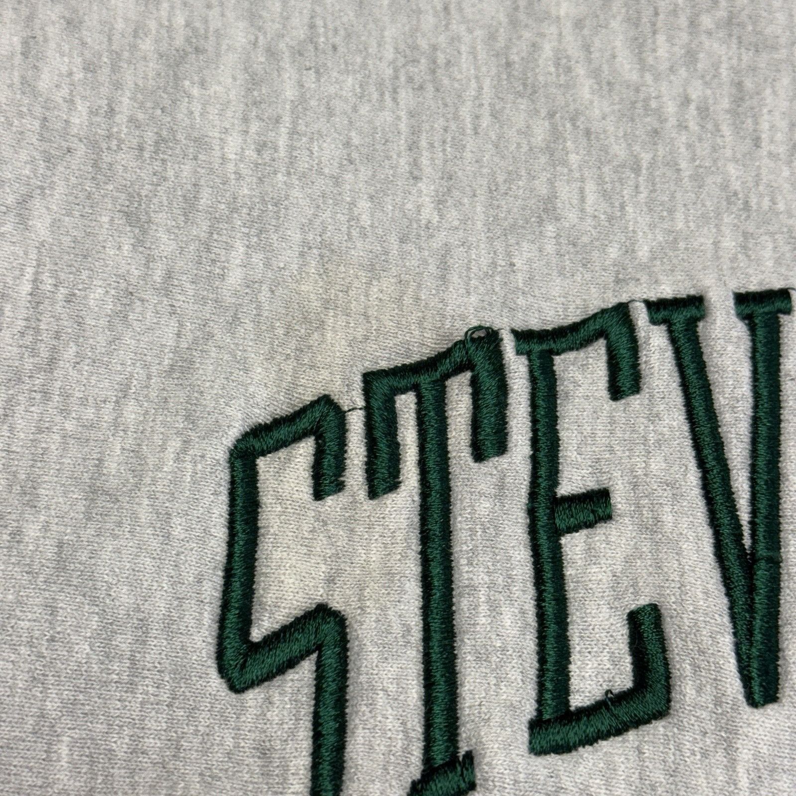 Champion Vintage 90s Champion Reverse Weave Stevenson Sweatshirt Mens Size US XL / EU 56 / 4 - 4 Thumbnail