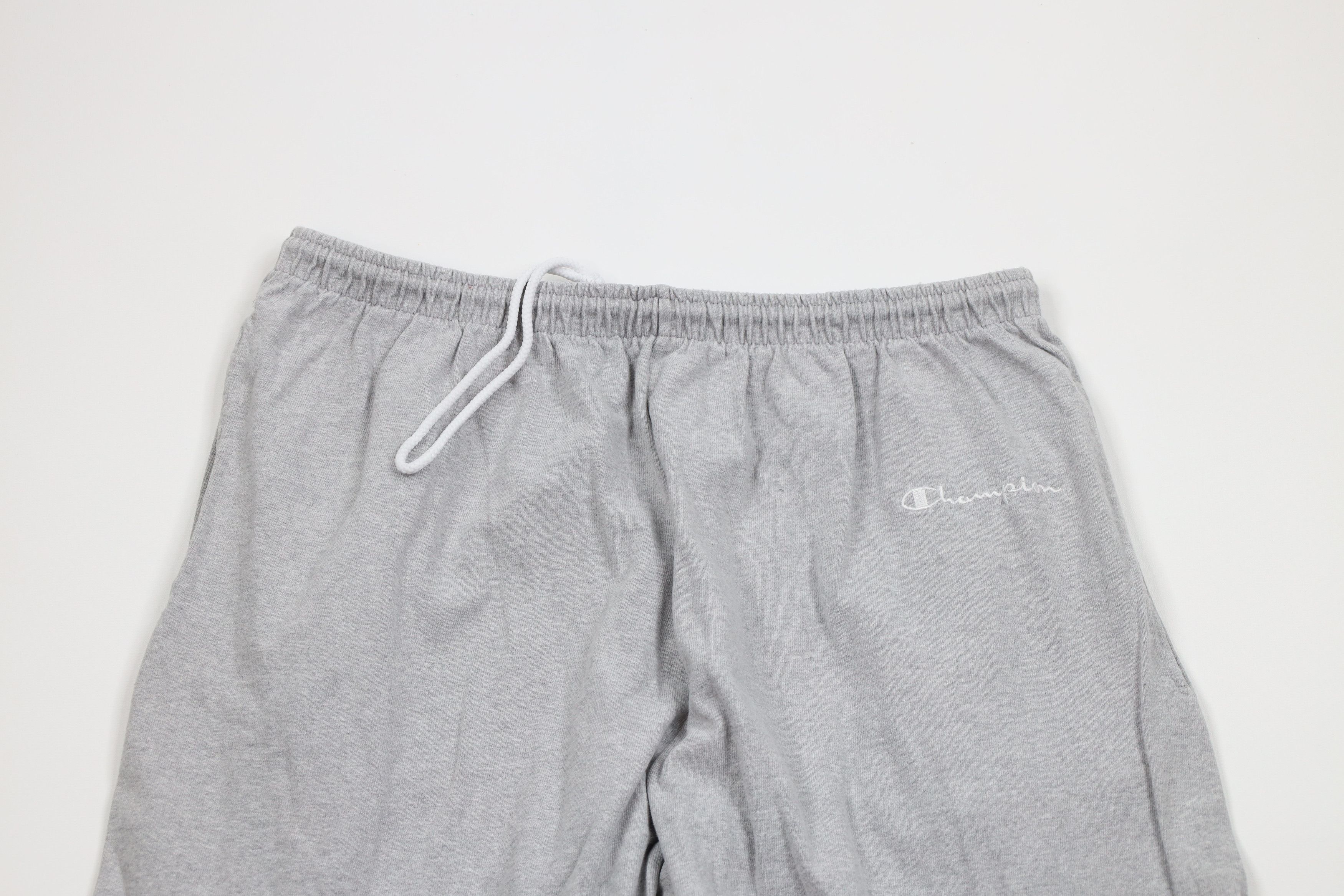 Champion × Vintage Vintage 90s Champion Spell Lightweight Joggers Pants Gray Size US 36 / EU 52 - 2 Thumbnail