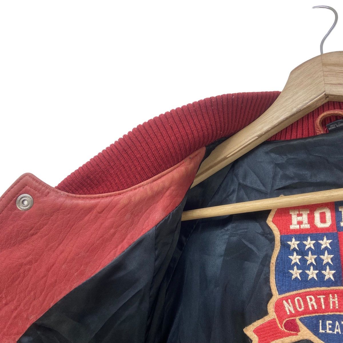 Hobo Vtg North Beach Leather Michael Hoban 8 Ball Leather Jacket Size US M / EU 48-50 / 2 - 11 Thumbnail