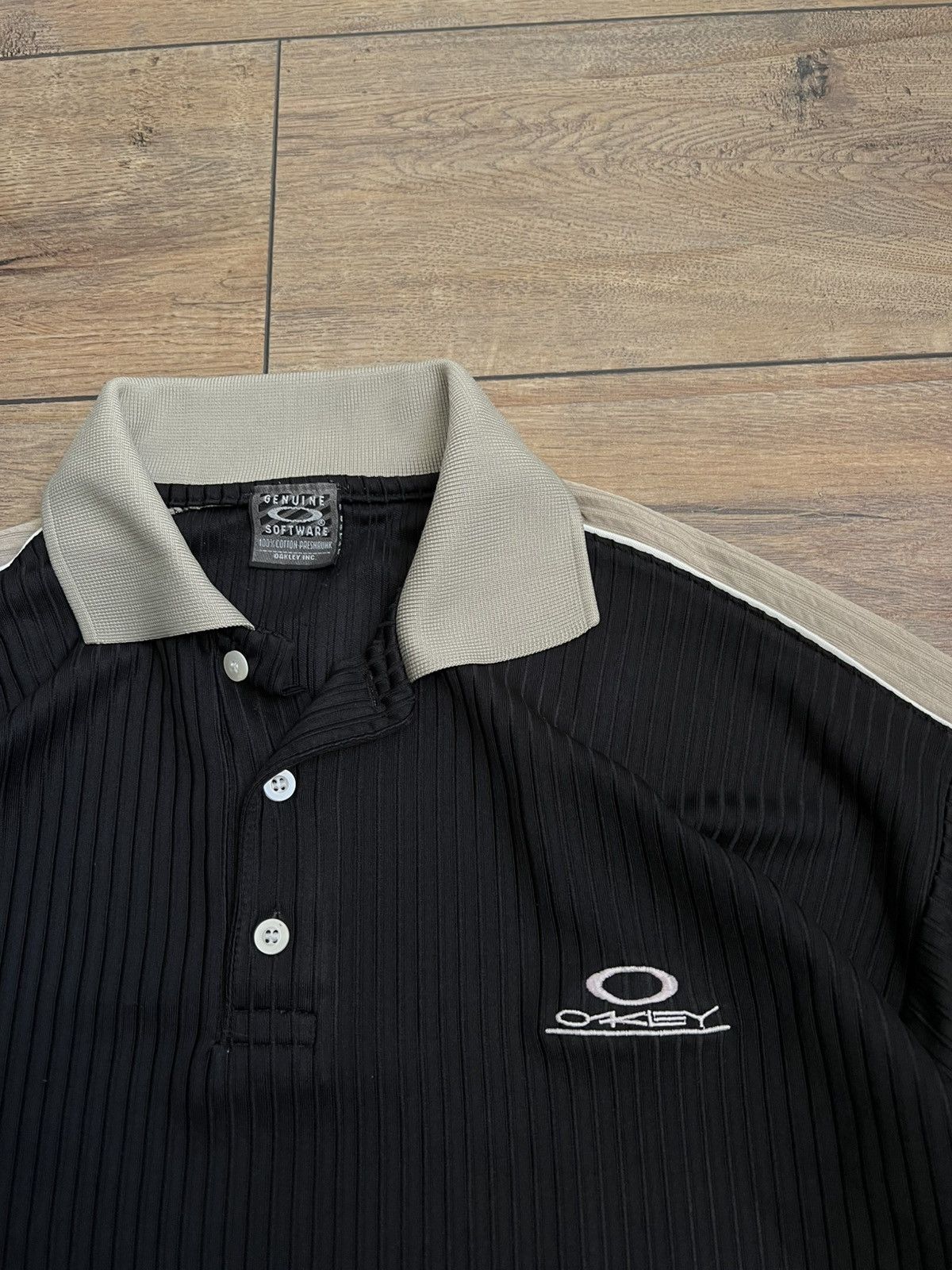 Oakley Oakley 90's Vintage Polo Shirt Size US XL / EU 56 / 4 - 4 Thumbnail
