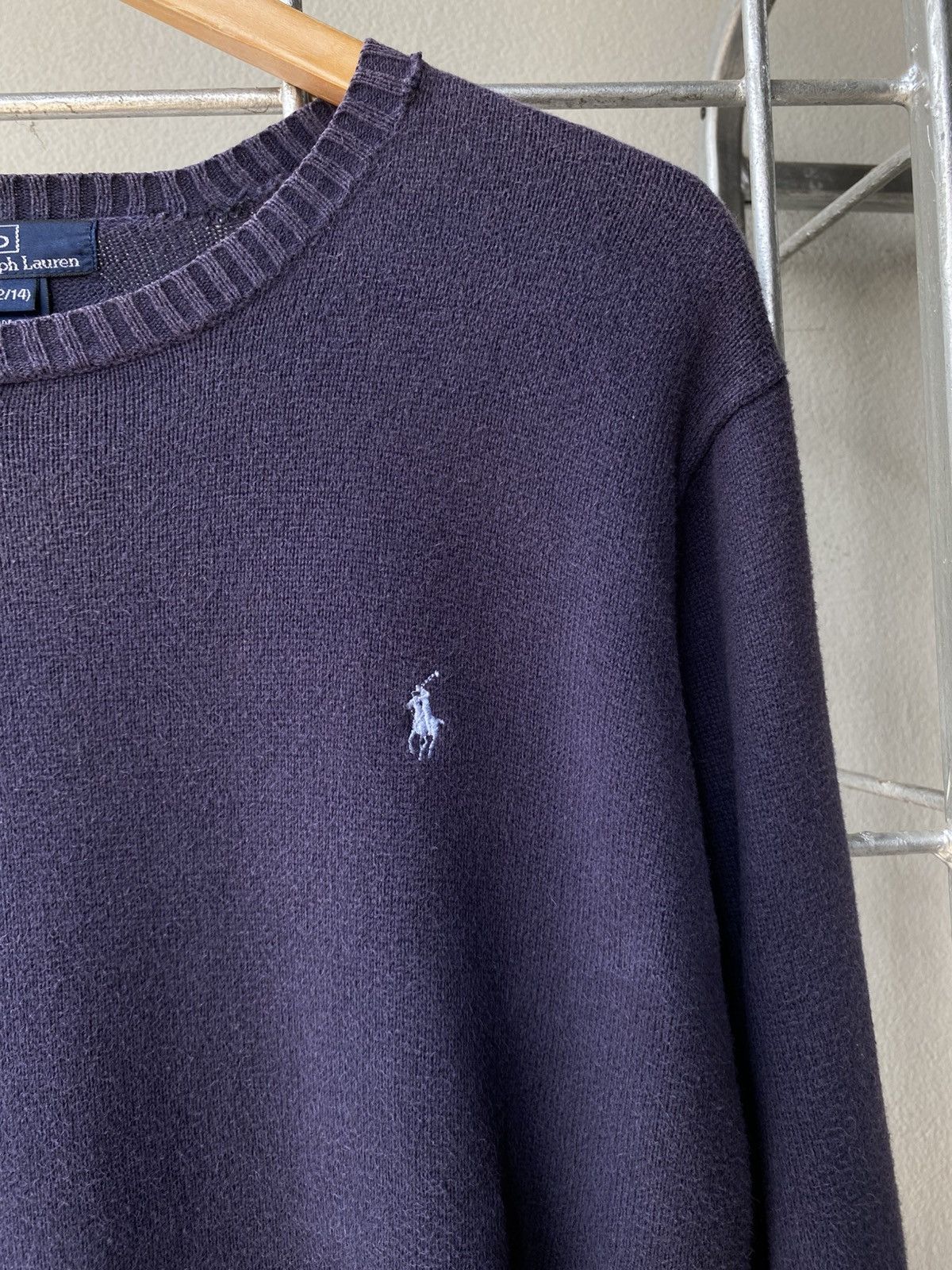 Polo Ralph Lauren Polo by Ralph Lauren Blue Knit Crewneck Sweater Size US M / EU 48-50 / 2 - 12 Thumbnail