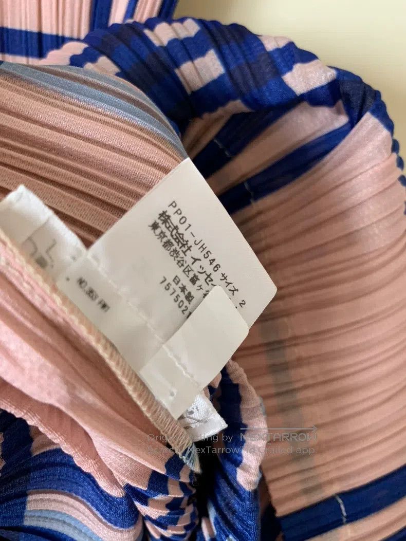 Issey Miyake Issey Miyake Pink and Blue Plaid Dress Size M / US 6-8 / IT 42-44 - 4 Thumbnail