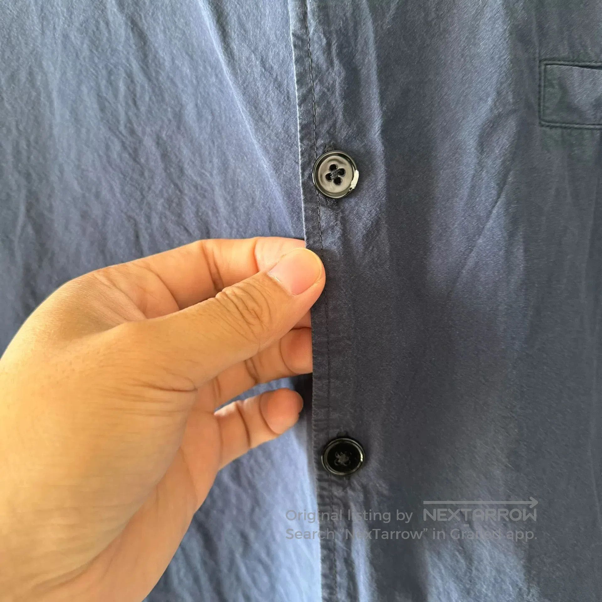 Lemaire Lemaire Blue Short. Size US XL / EU 56 / 4 - 7 Thumbnail